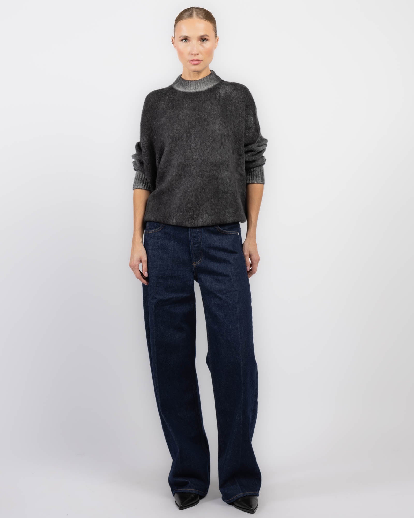 Brushed Turtleneck Sweater