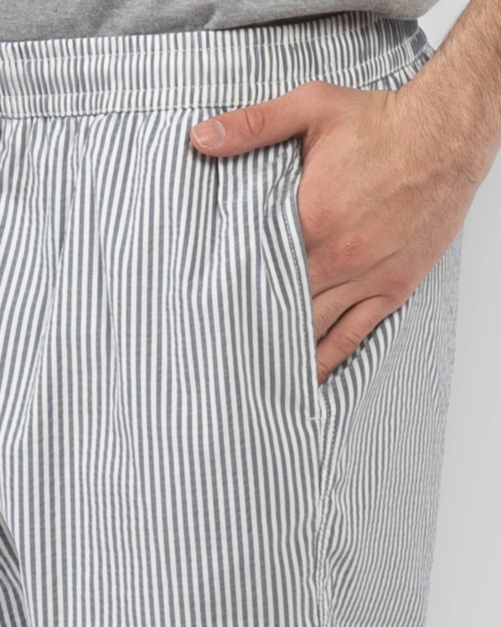 Seersucker Swim Shorts