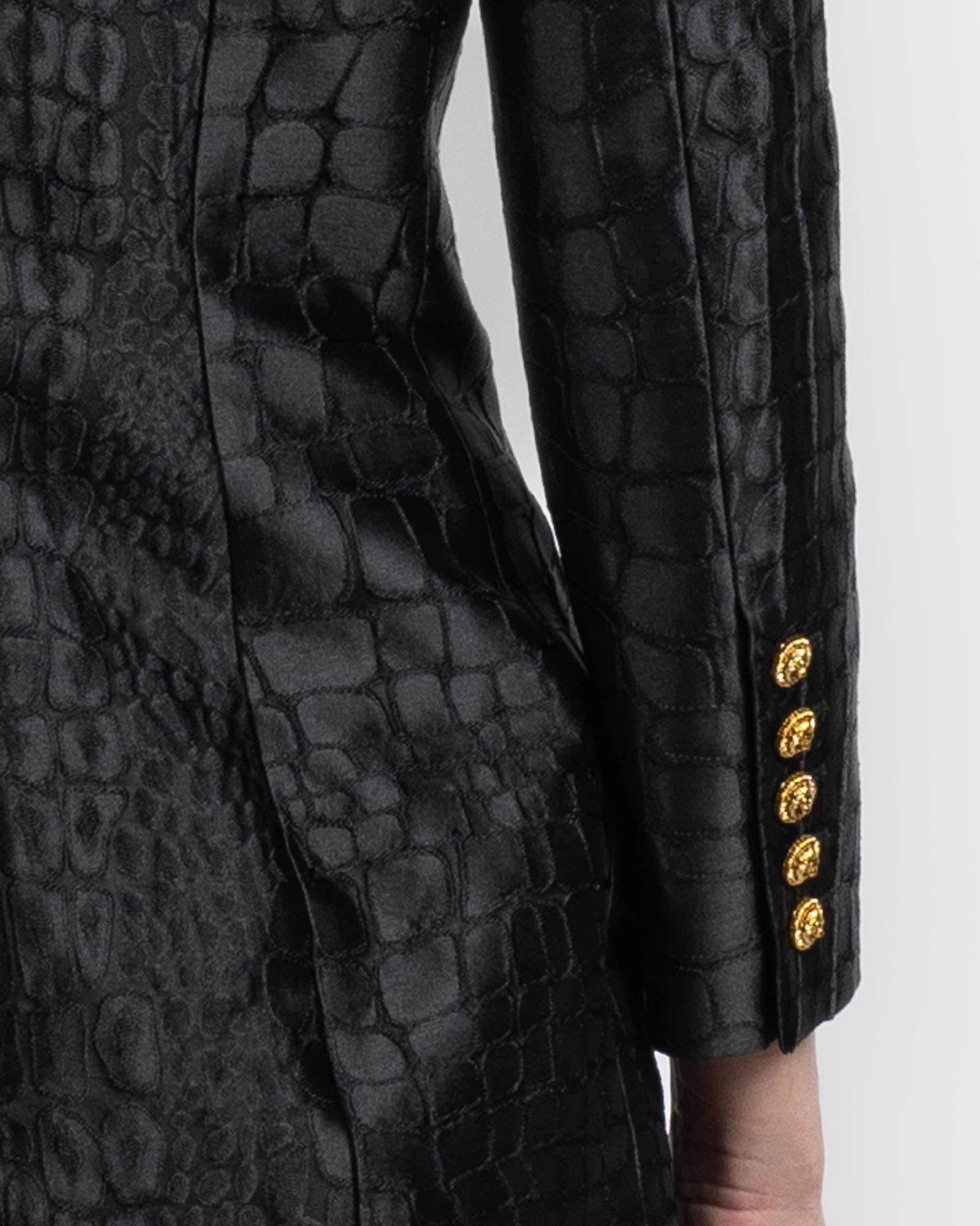Robe tailleur à 6 boutons