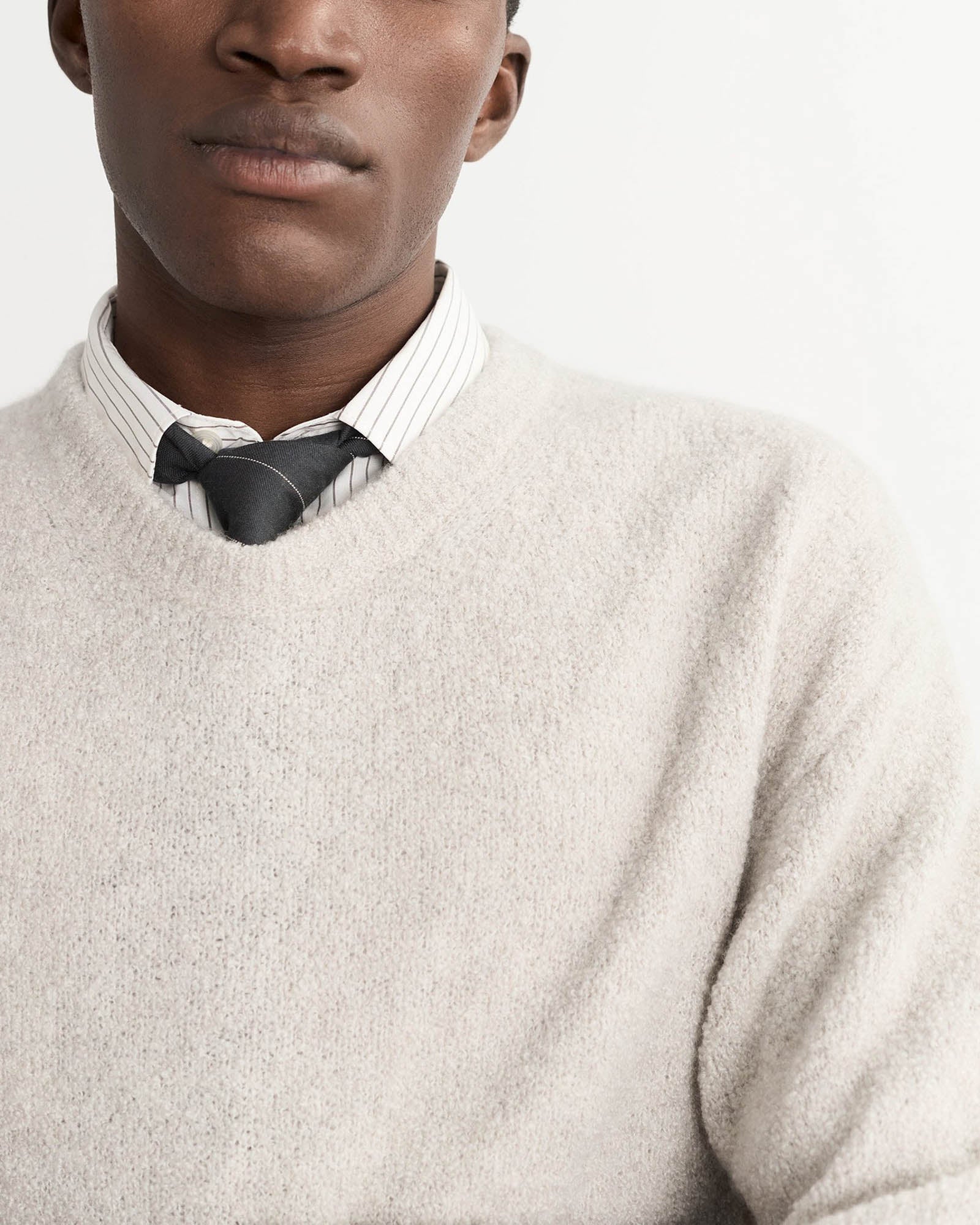 Boucle Crew Neck Sweater