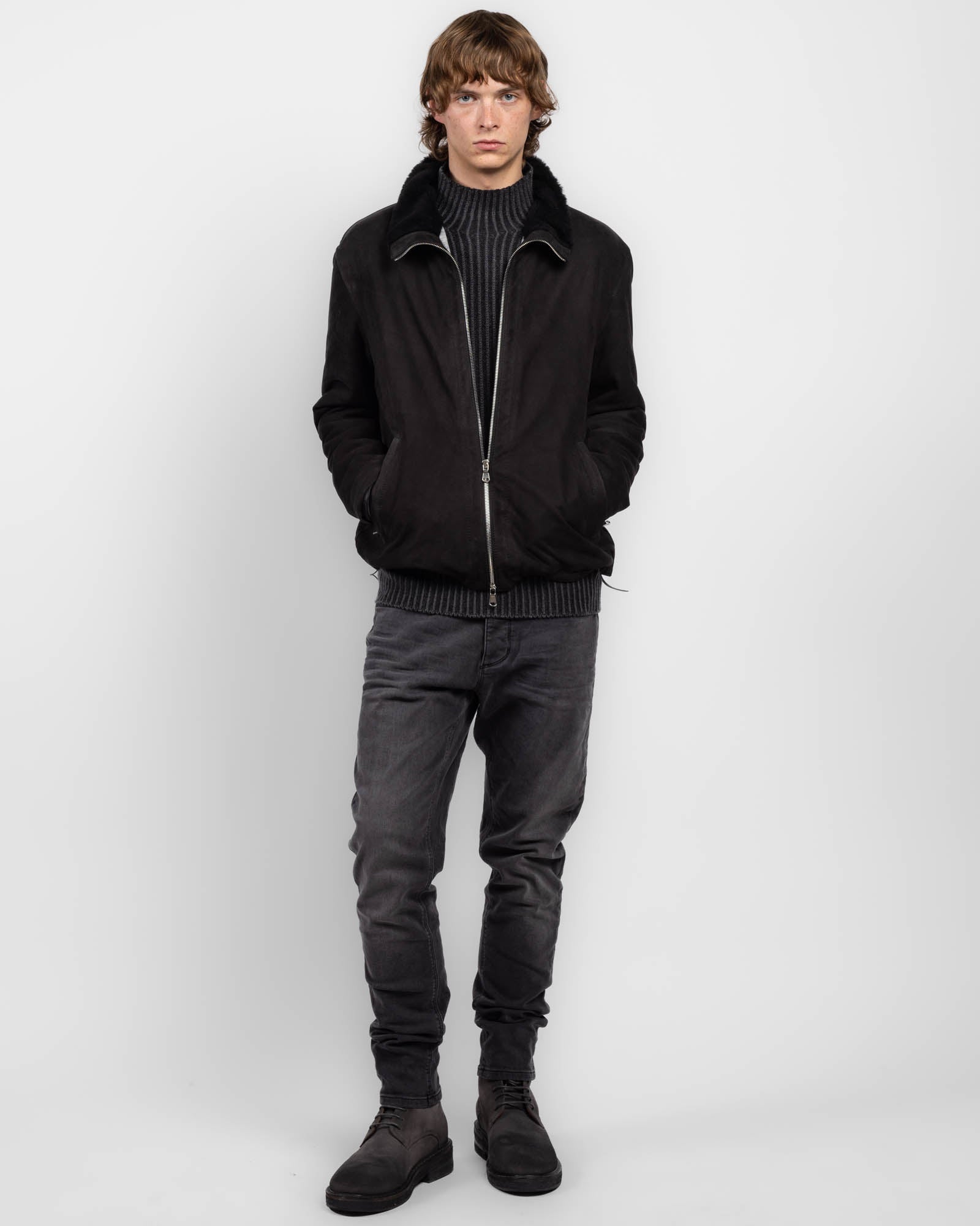 veste en cuir Ethan