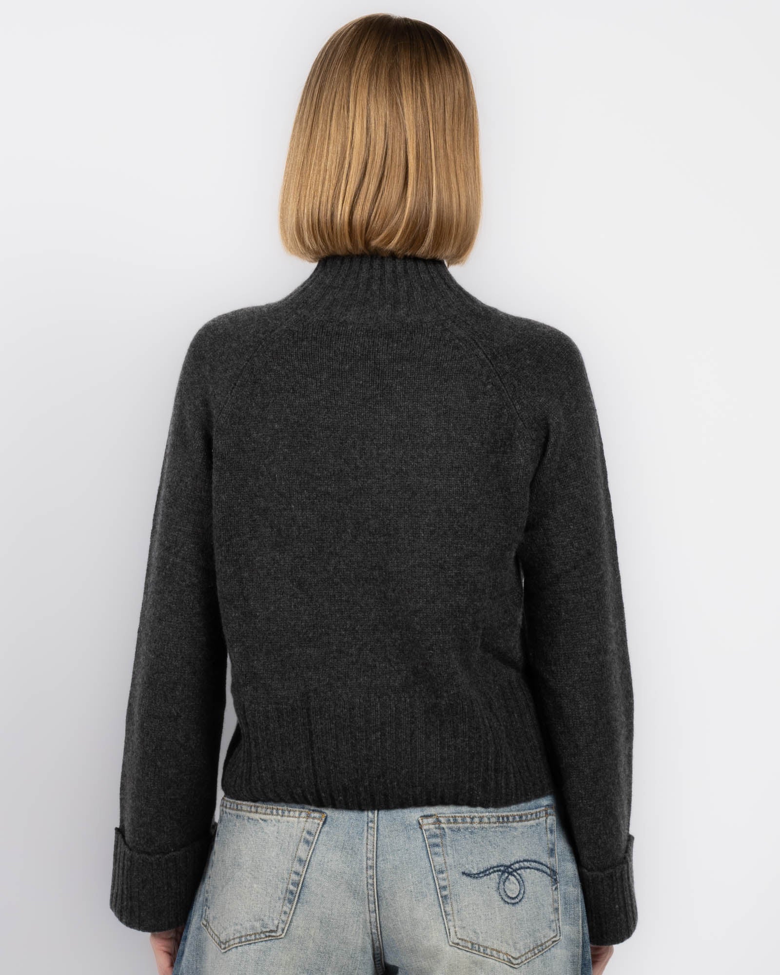 6 Ply Boxy Neck Sweater