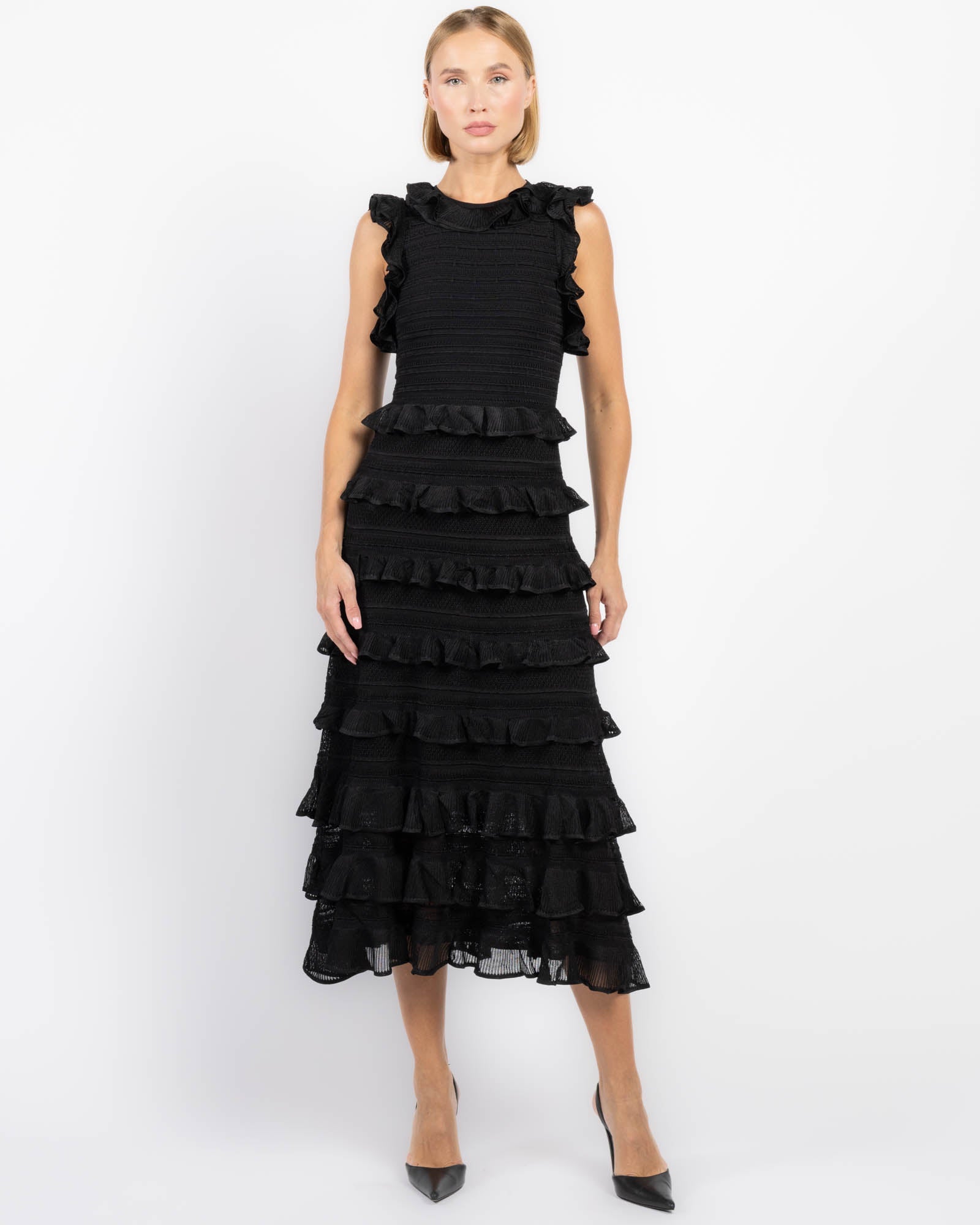 Lace Frill Dress