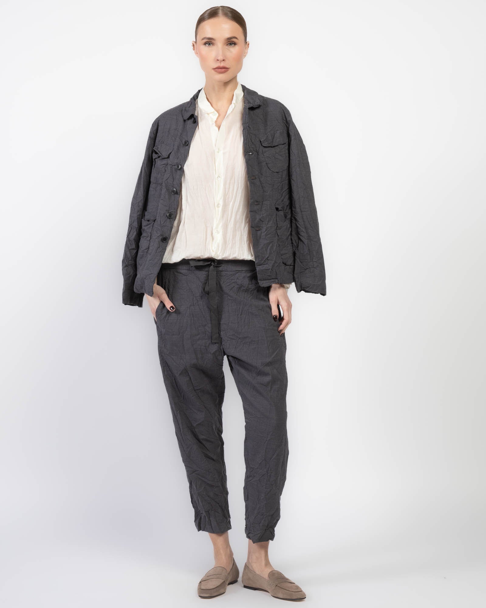 Pantalon froissé
