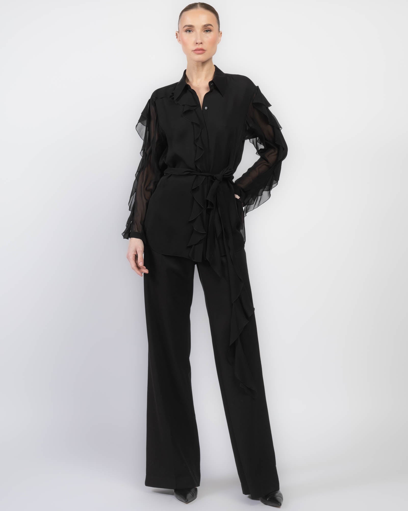 Sheer Twist I Blouse