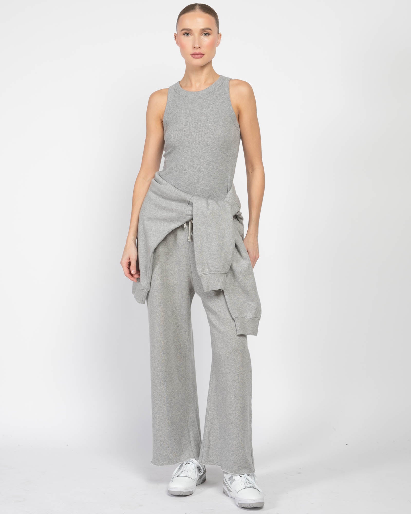 Débardeur côtelé en modal