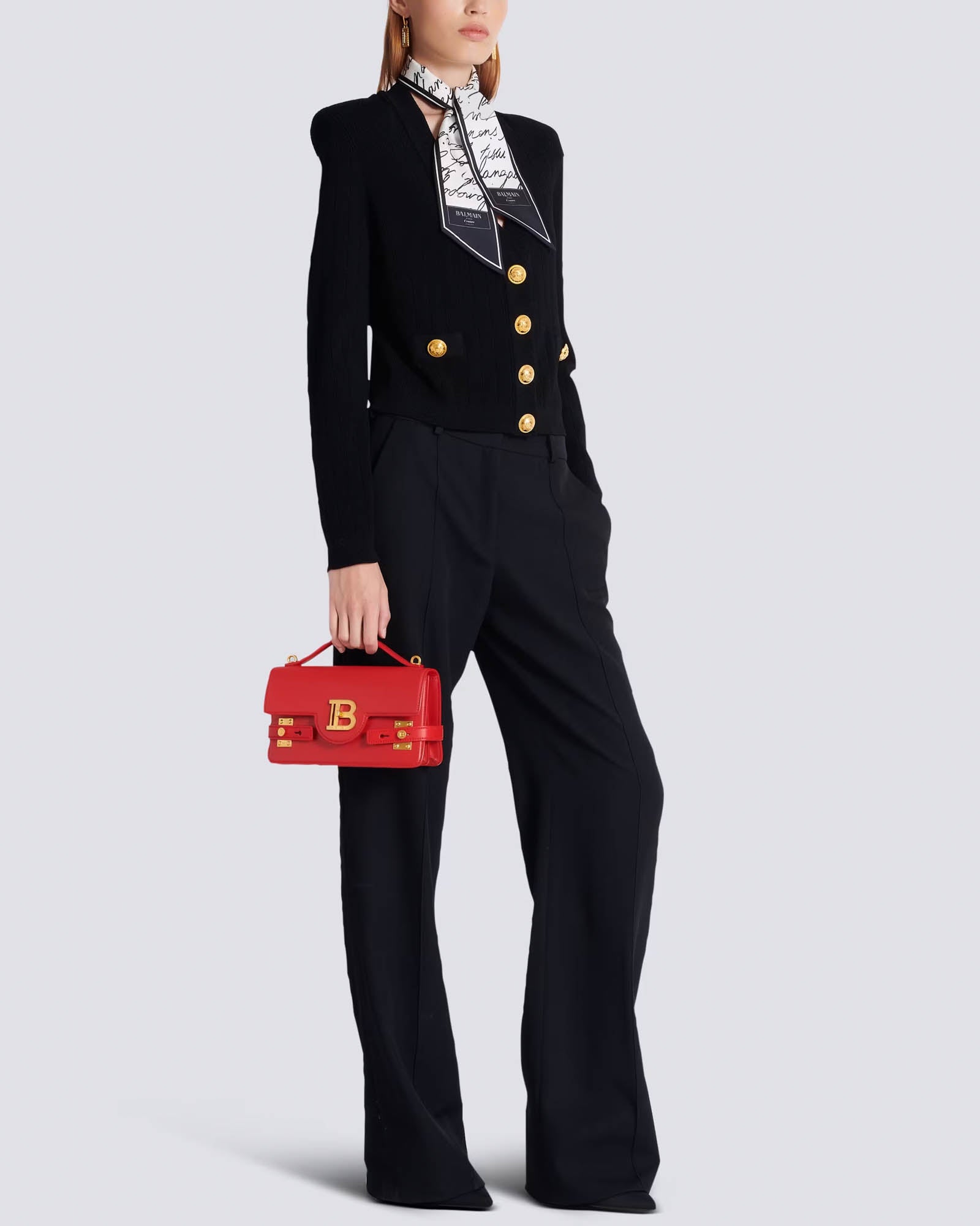 V-Neck Knit Cardigan