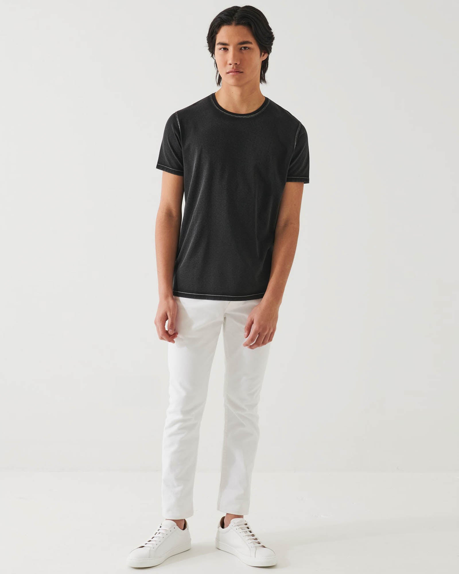 Short Sleeve Pima Old Wash Tee