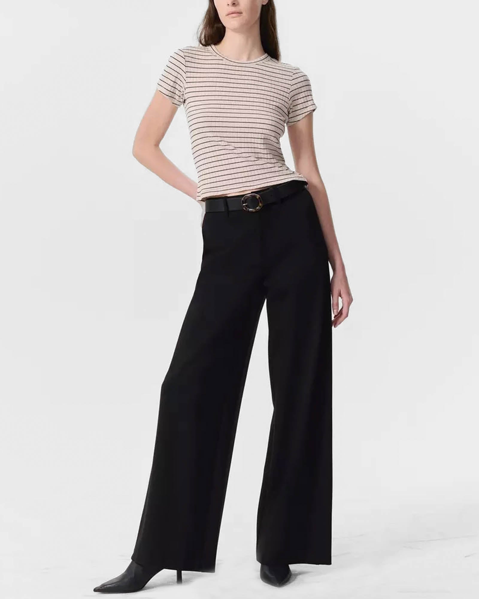 Luca Stripe Baby Tee