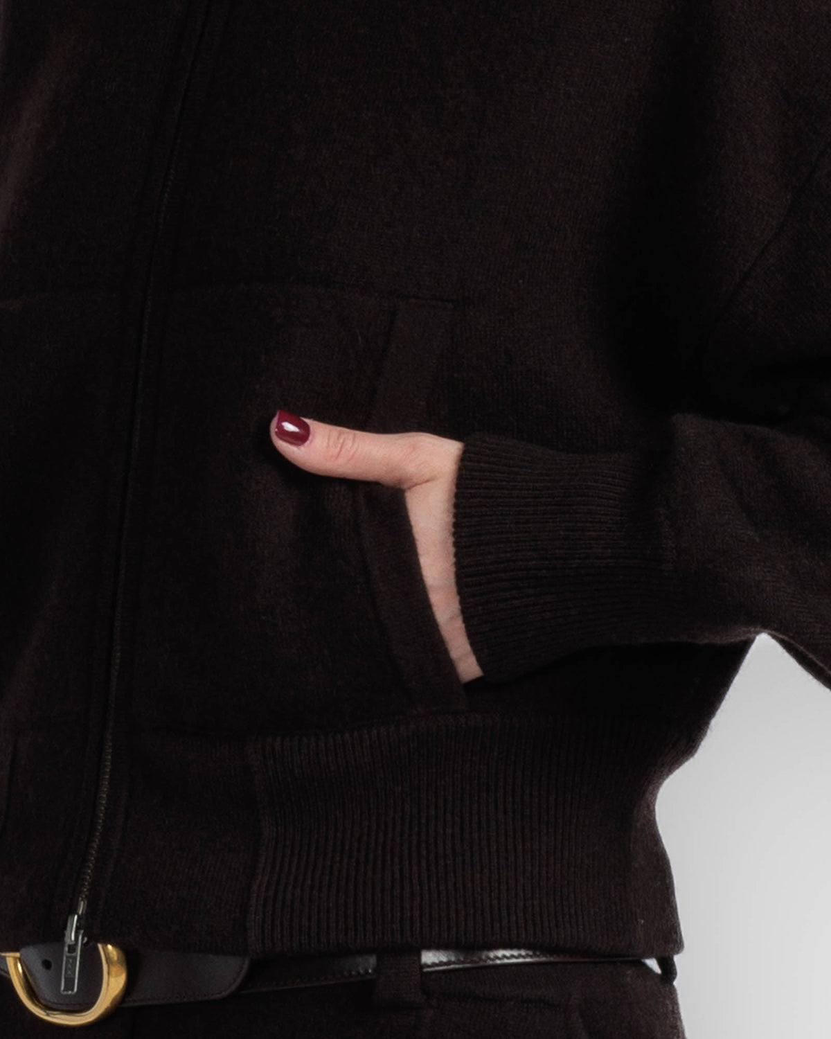 Lilia Zip Cardigan