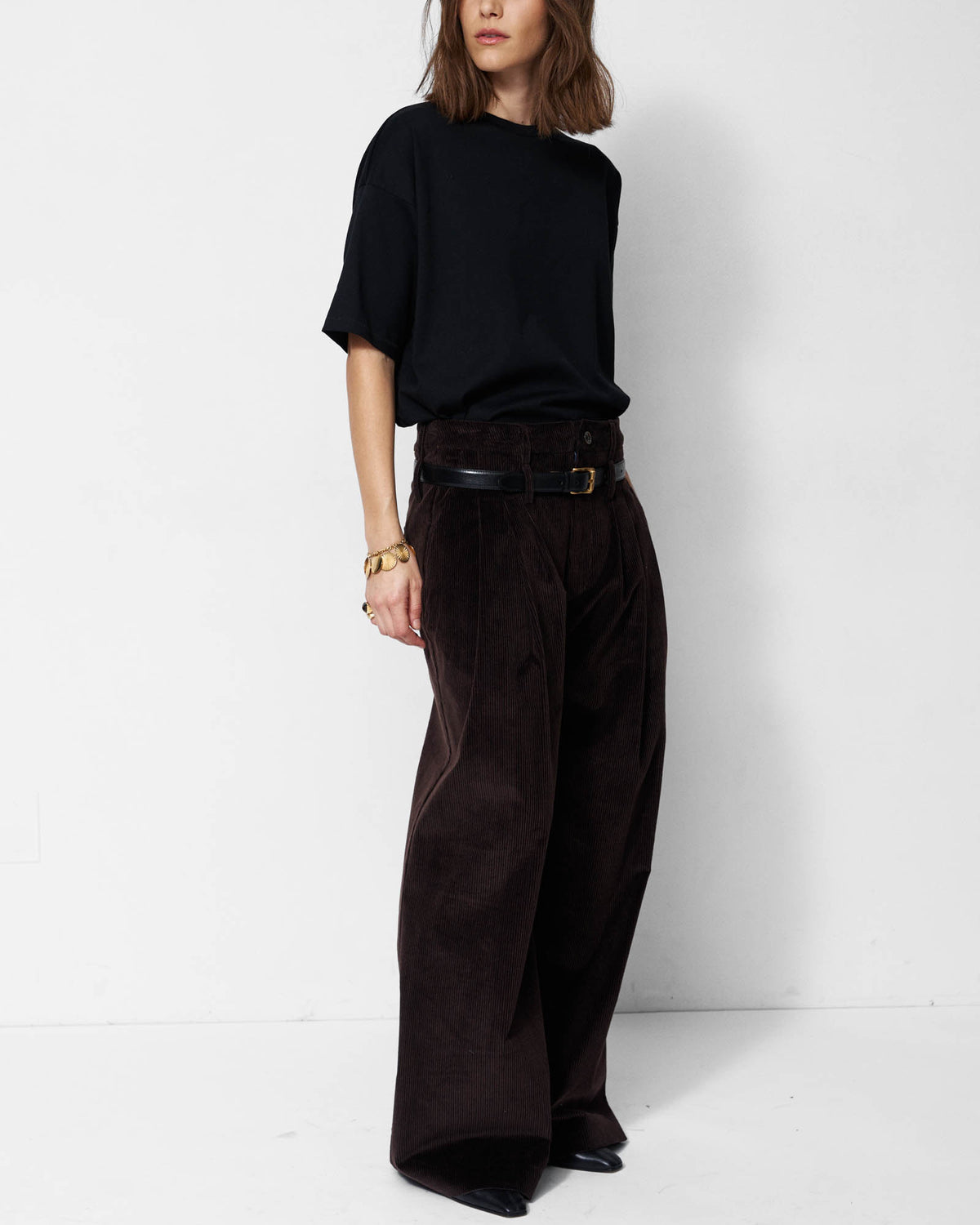Triple Pleat Pant