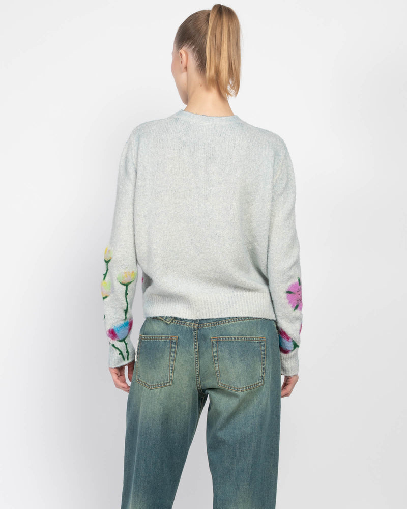 Pullover With Flowers