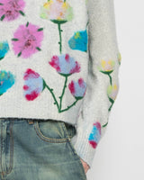 Pullover With Flowers