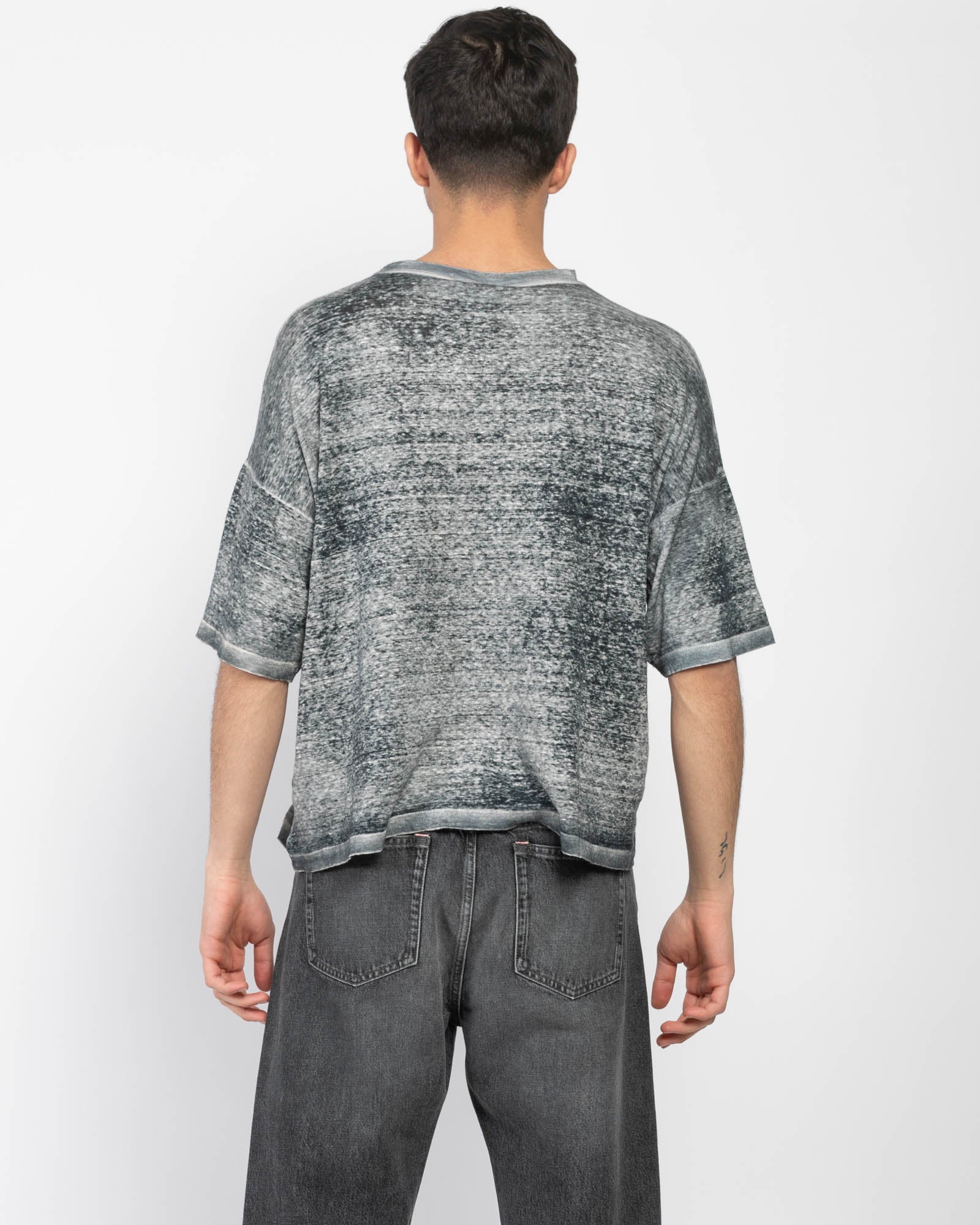 T-shirt en lin à manches courtes