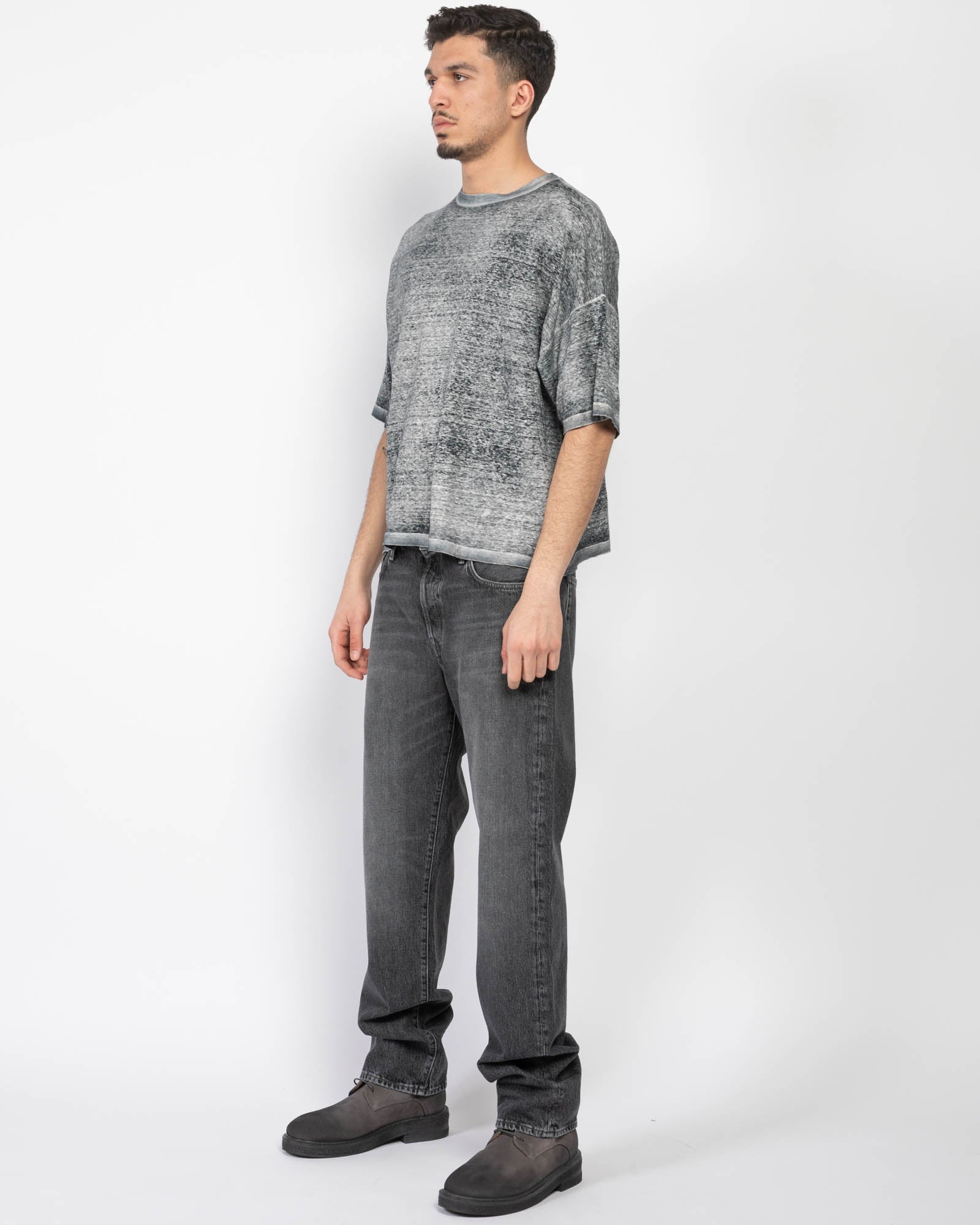 T-shirt en lin à manches courtes