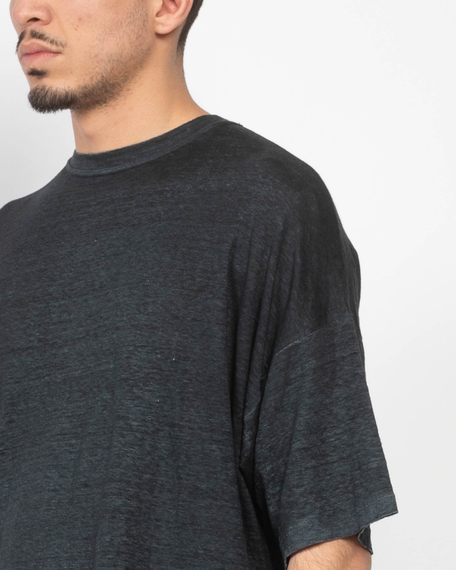 T-shirt en lin à manches courtes