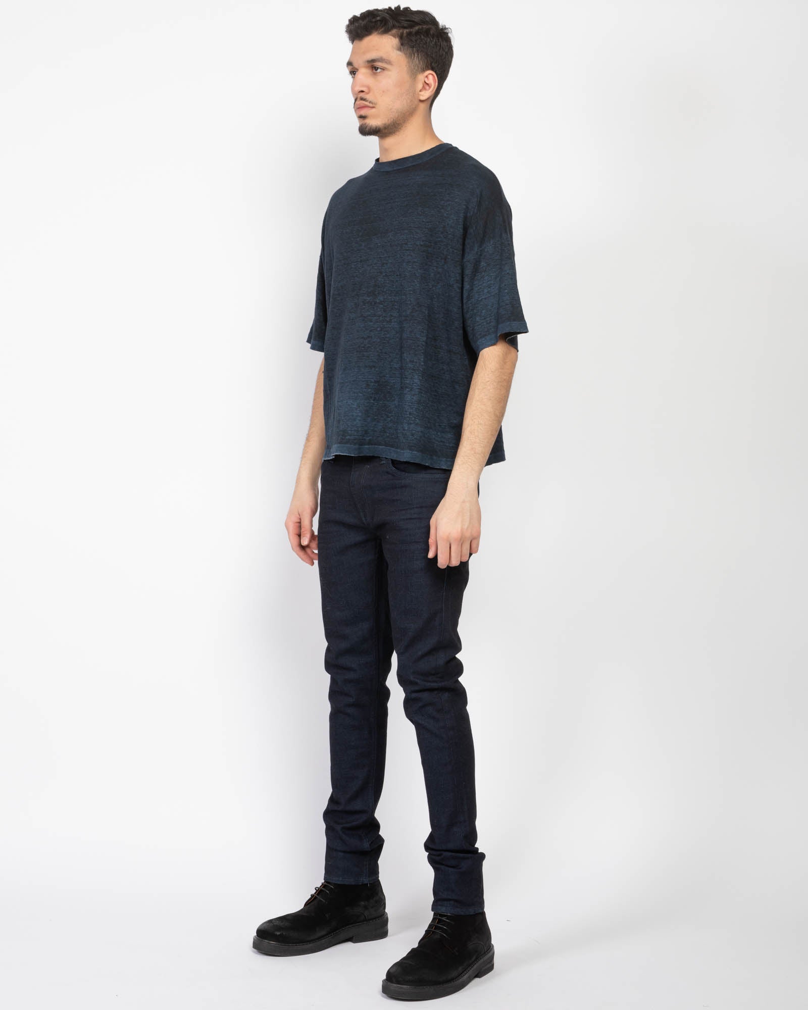 T-shirt en lin à manches courtes