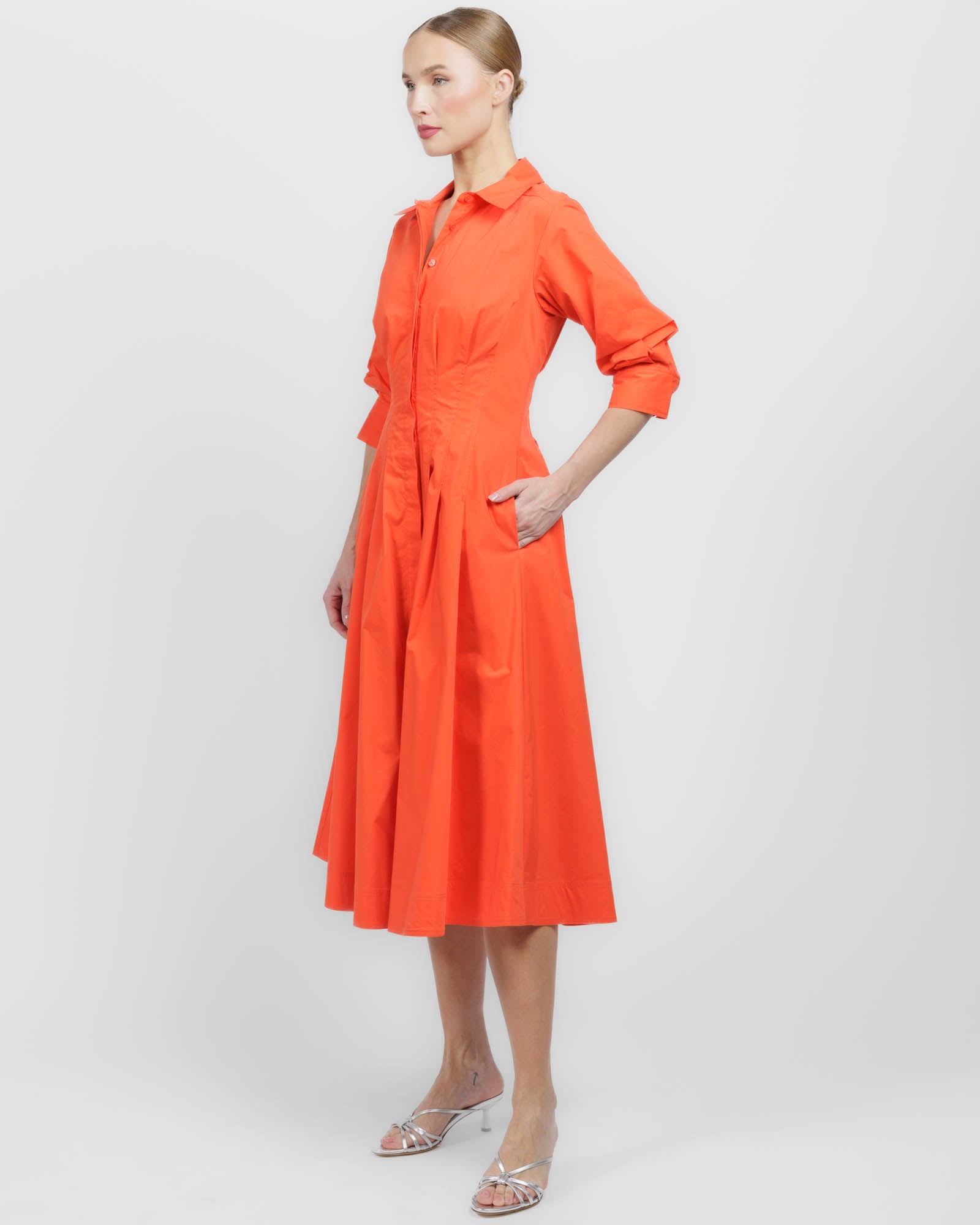 Jazz Pintuck Dress
