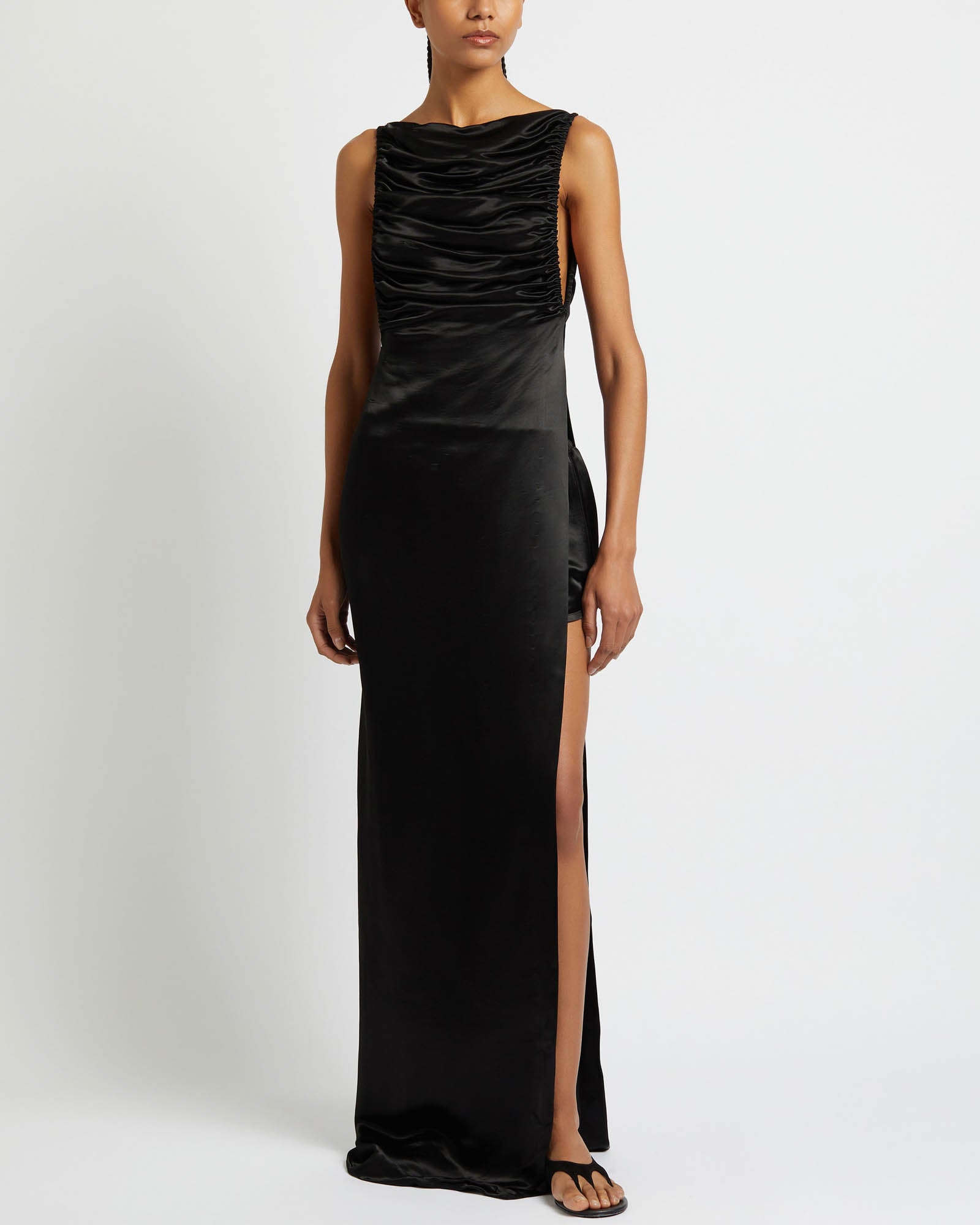 Her Praha ハープラハ　Puffy dress black HerPraha ハープラハ flare puffy dress ブラック Her Praha