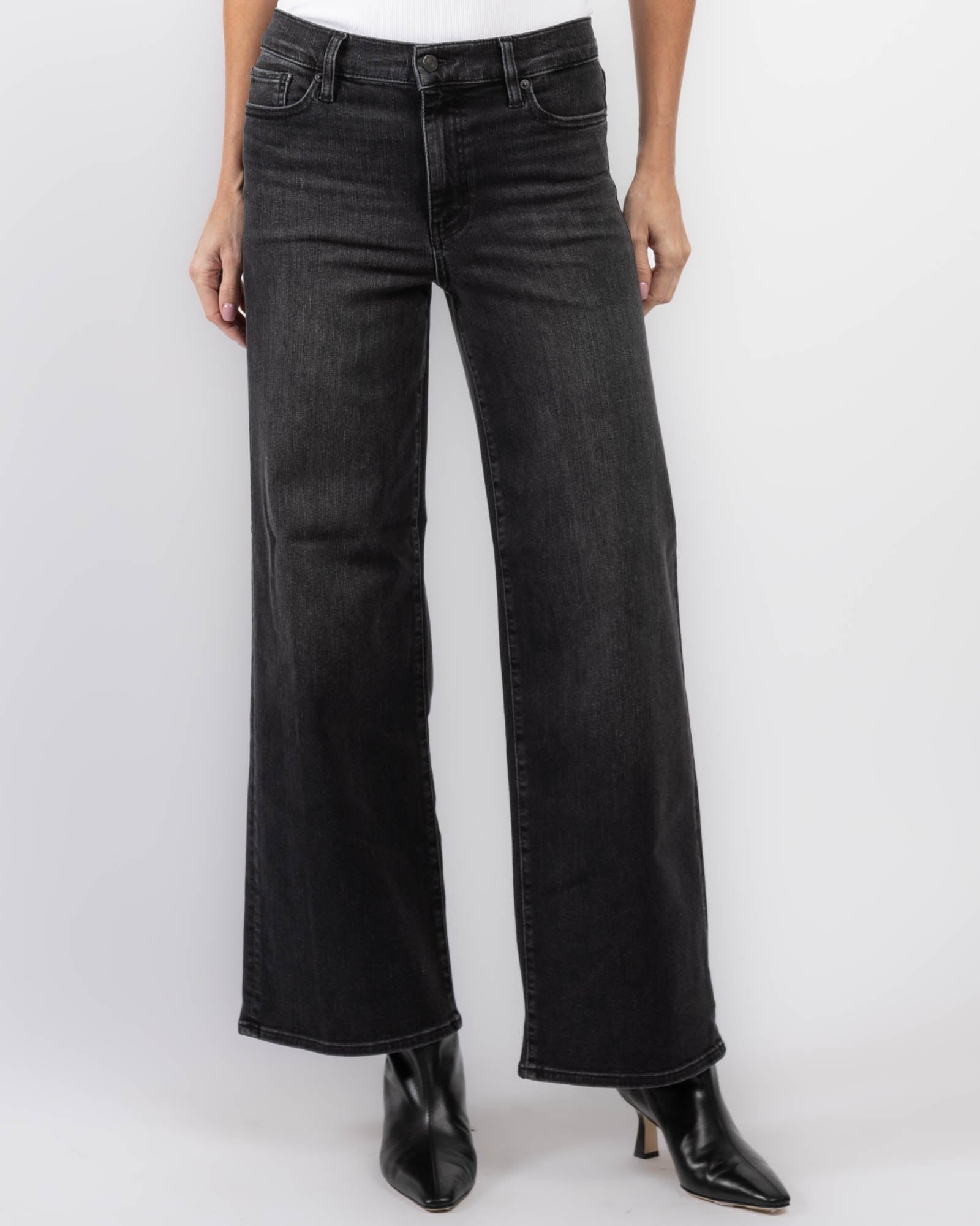 Le Slim Palazzo Jeans