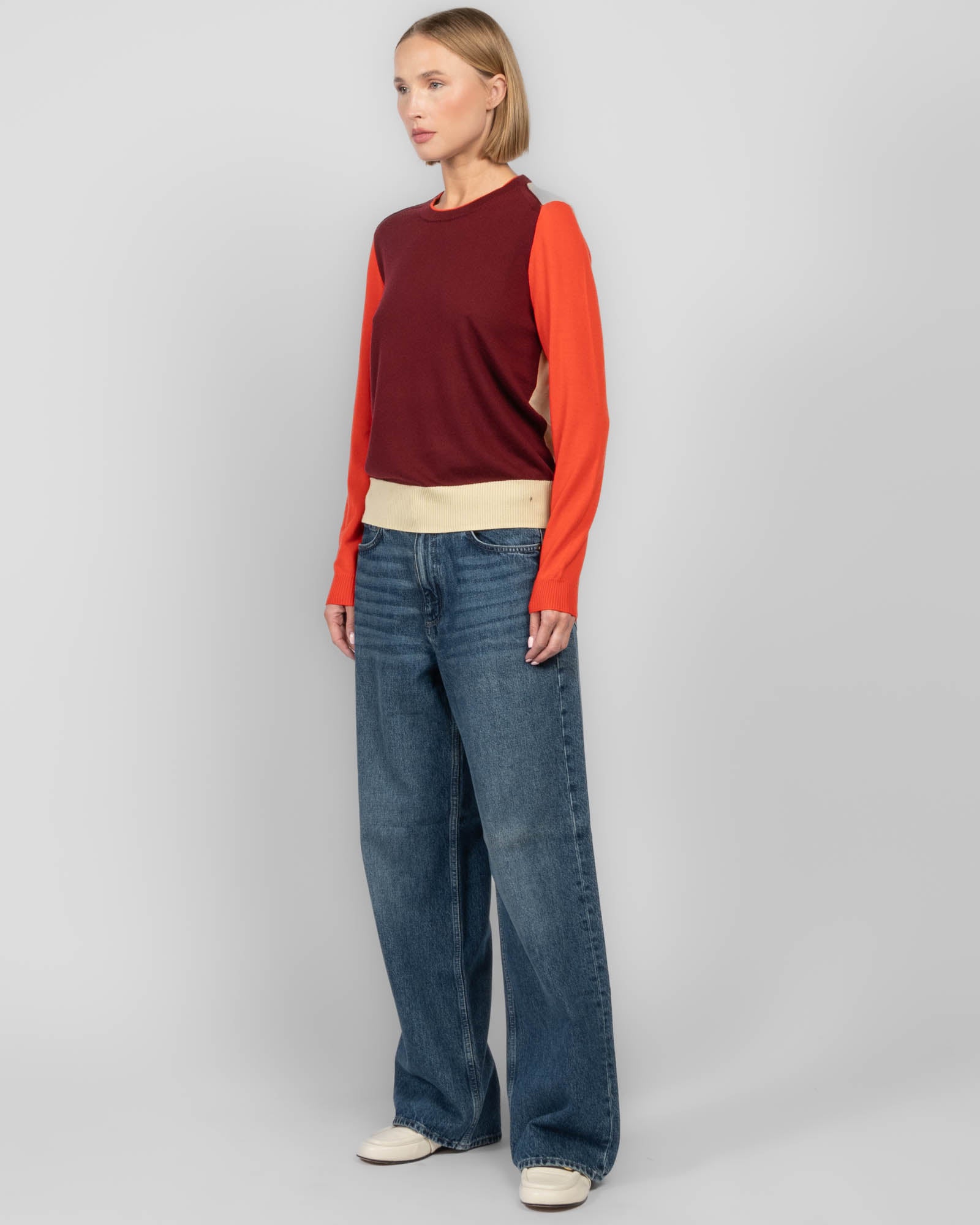 Taron Colour-Block Sweater