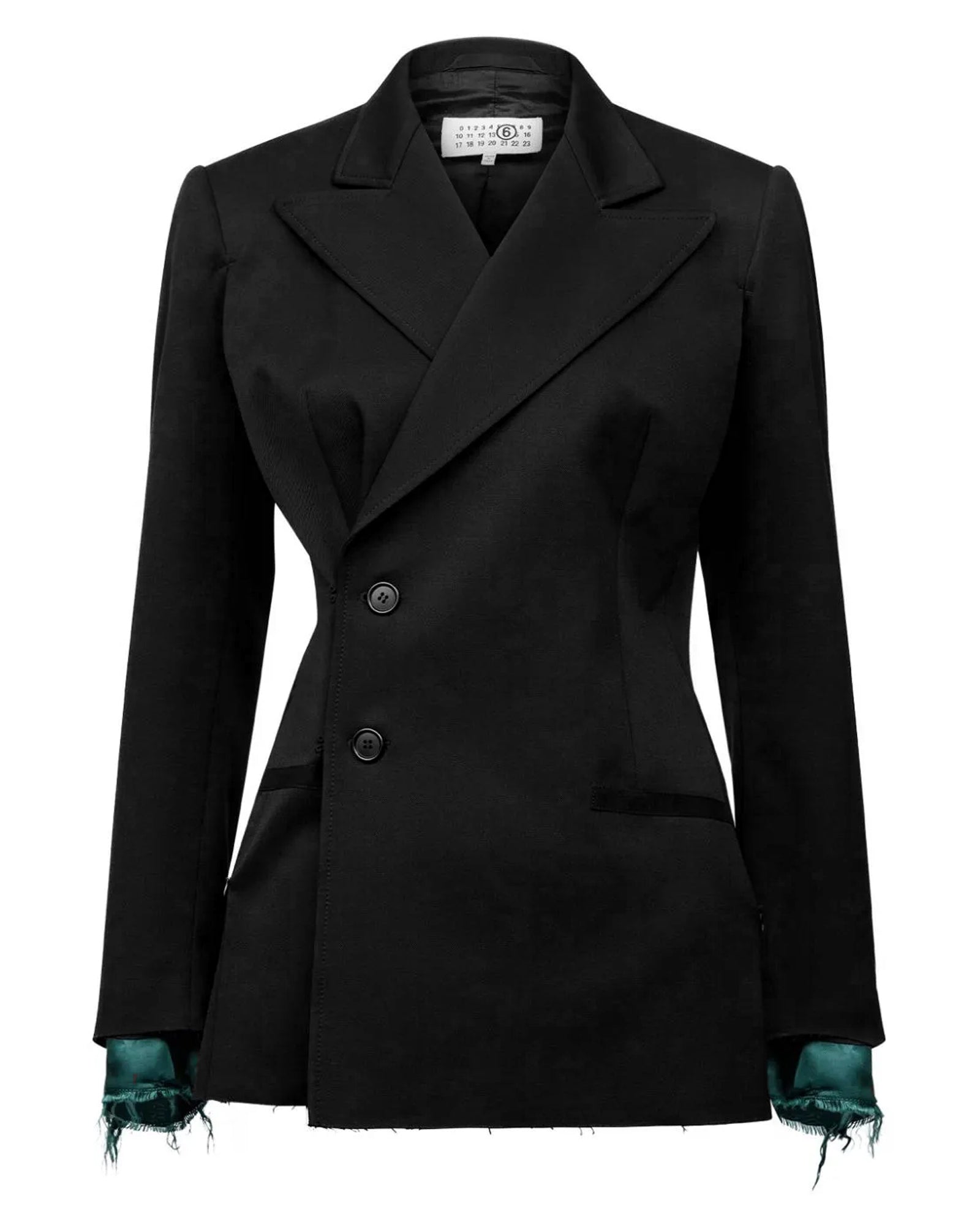 Veste à manches fendues