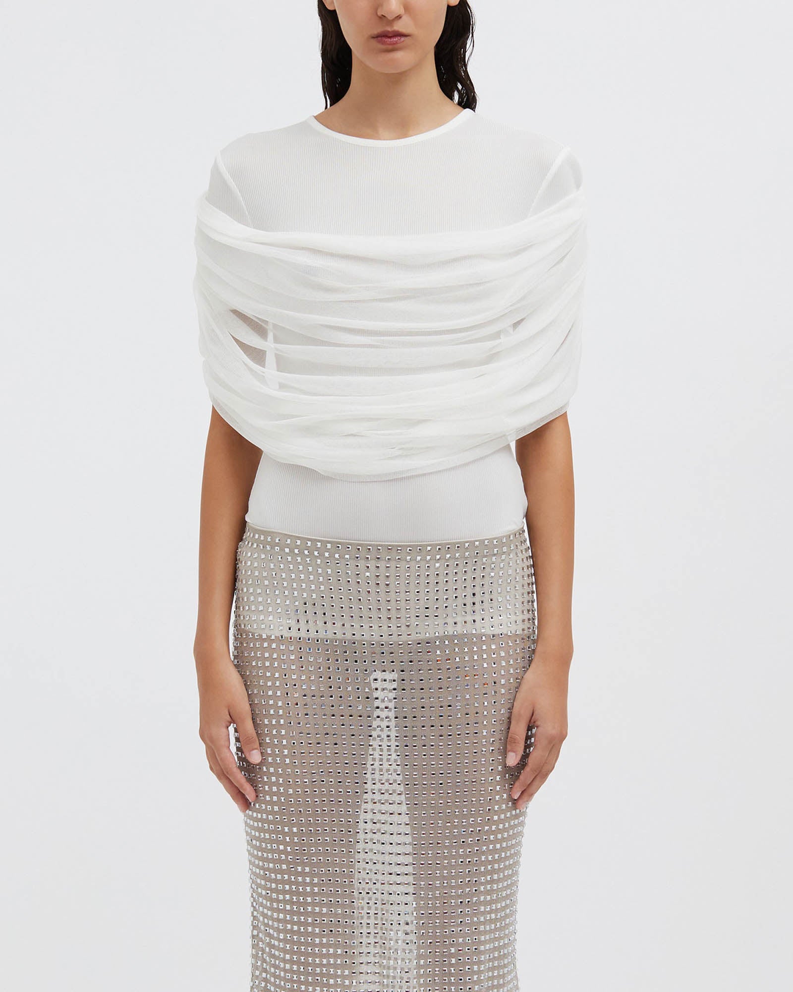 T-shirt voilé