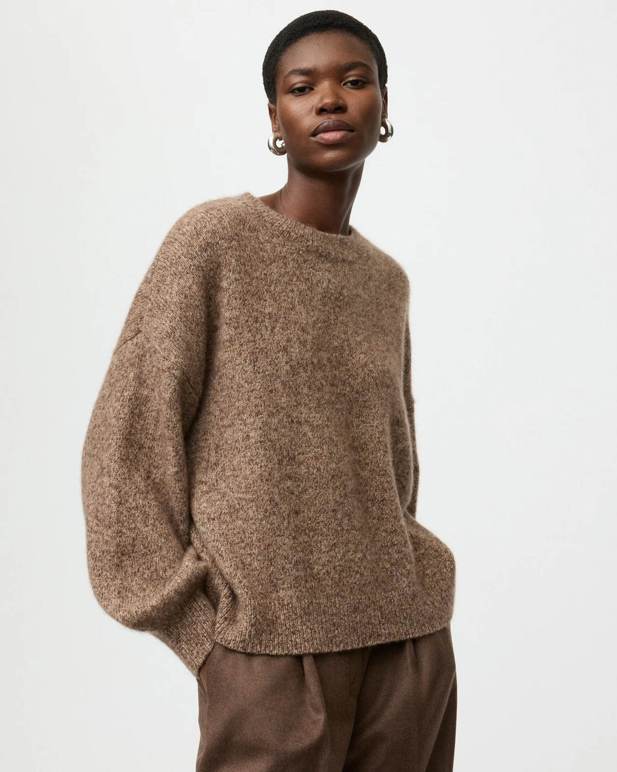 Marl Crewneck