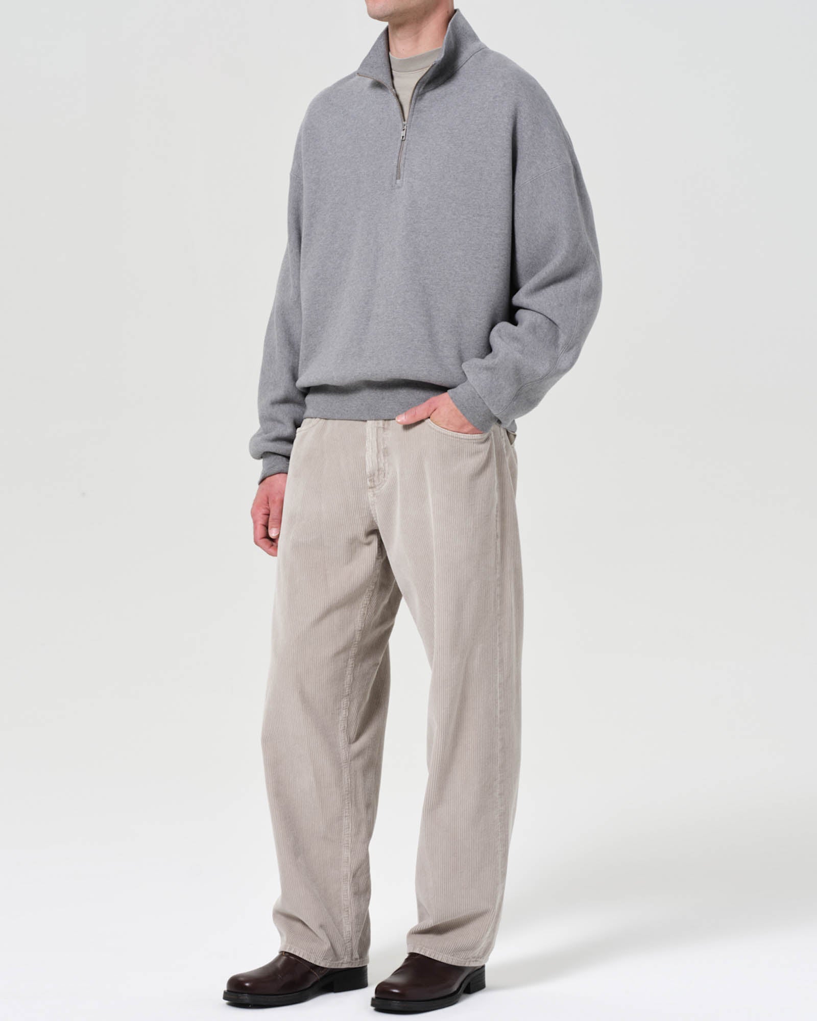 Idris Quarter Zip Sweatshirt