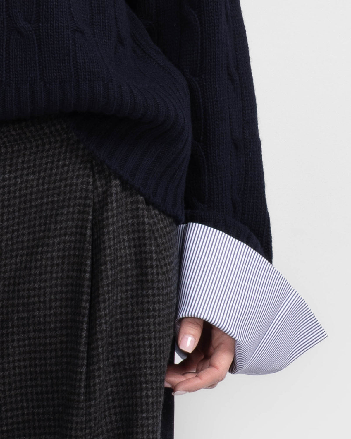 Braided Turtleneck