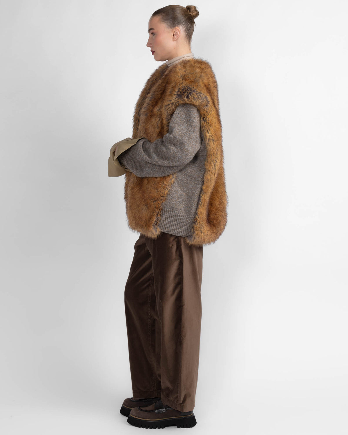 Mia Fur Cardigan