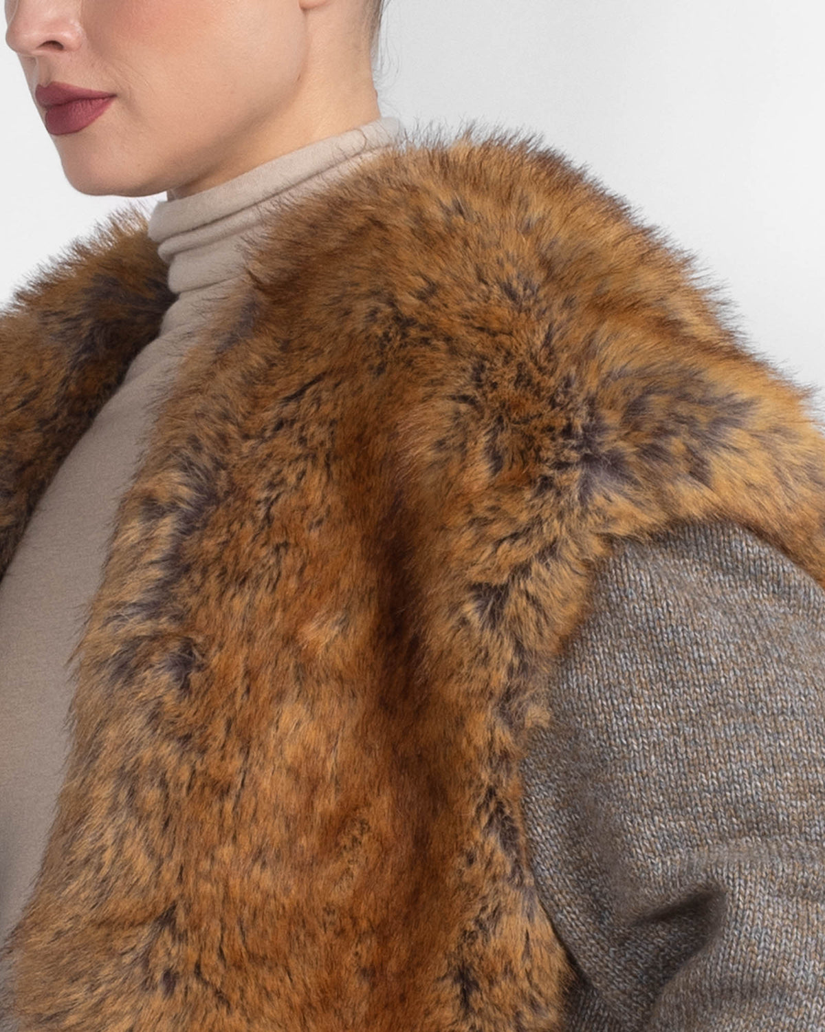Mia Fur Cardigan