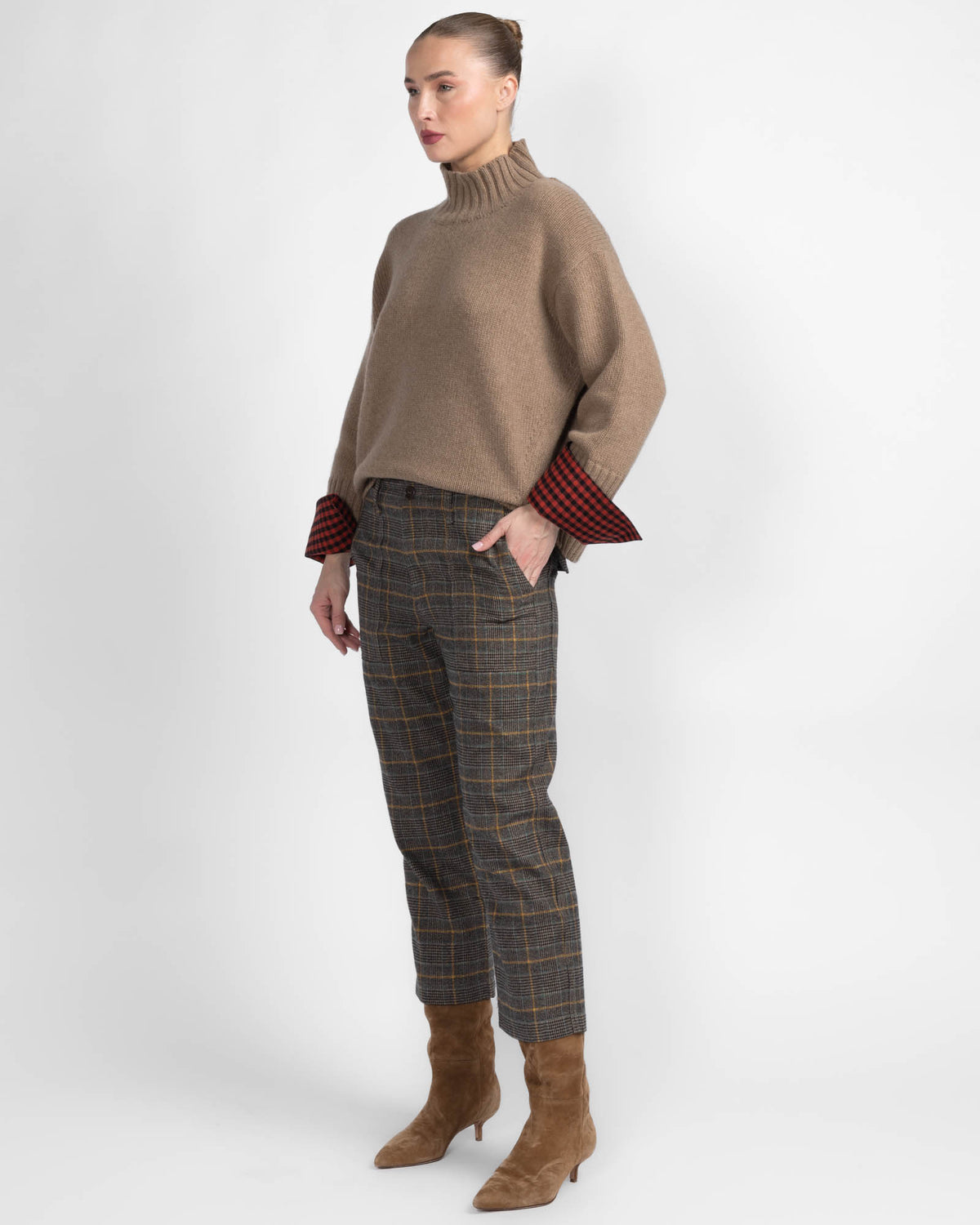 Camille Check Pant