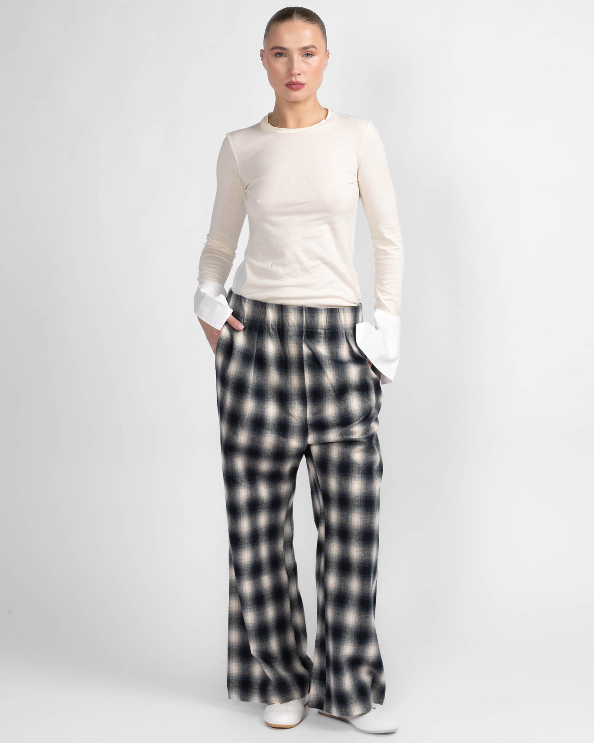 Norma Check Pant