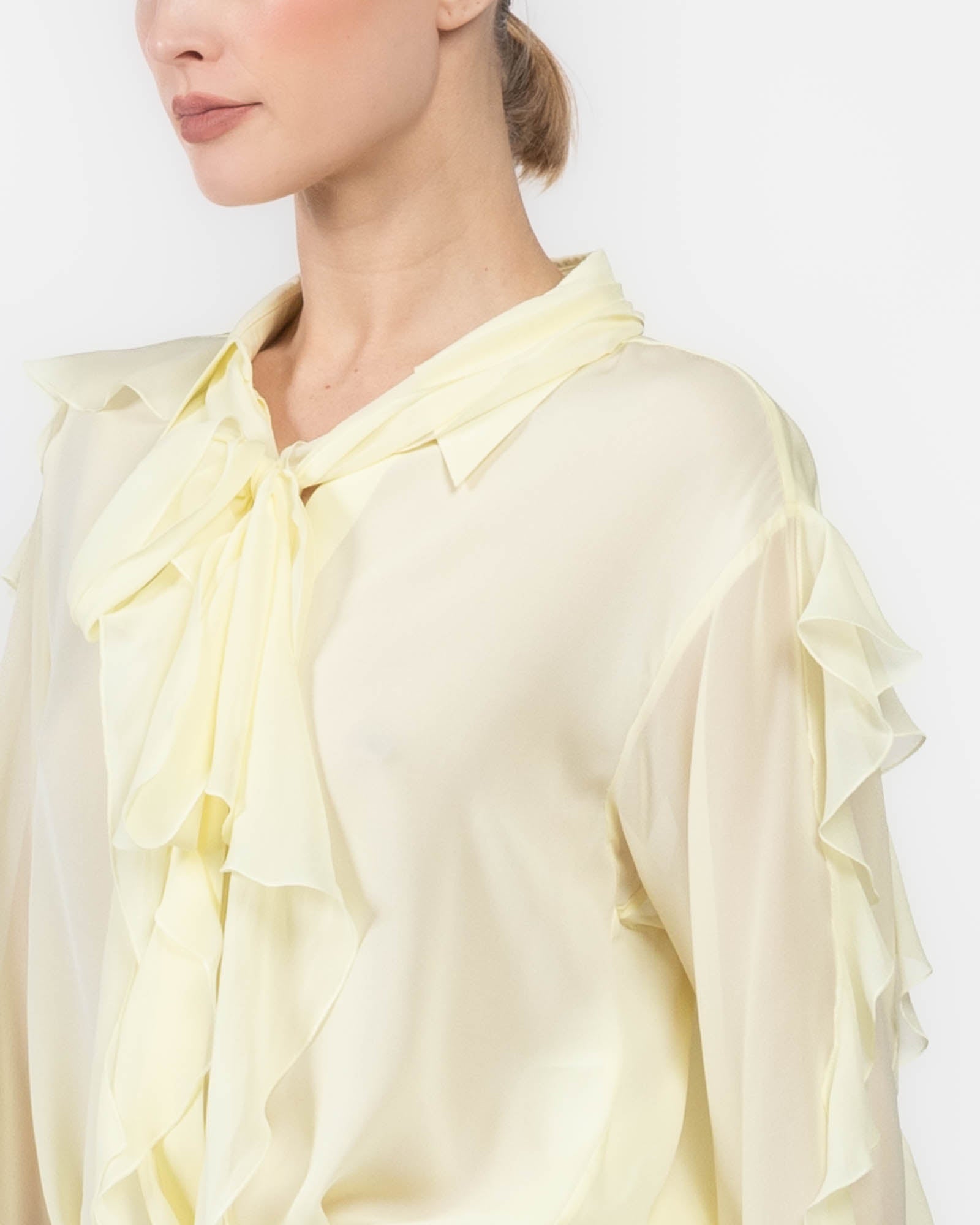 Sheer Twist Blouse