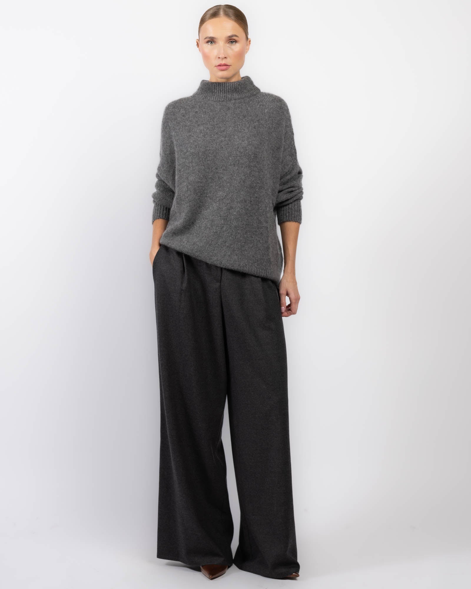 Crewneck Kimono Sweater