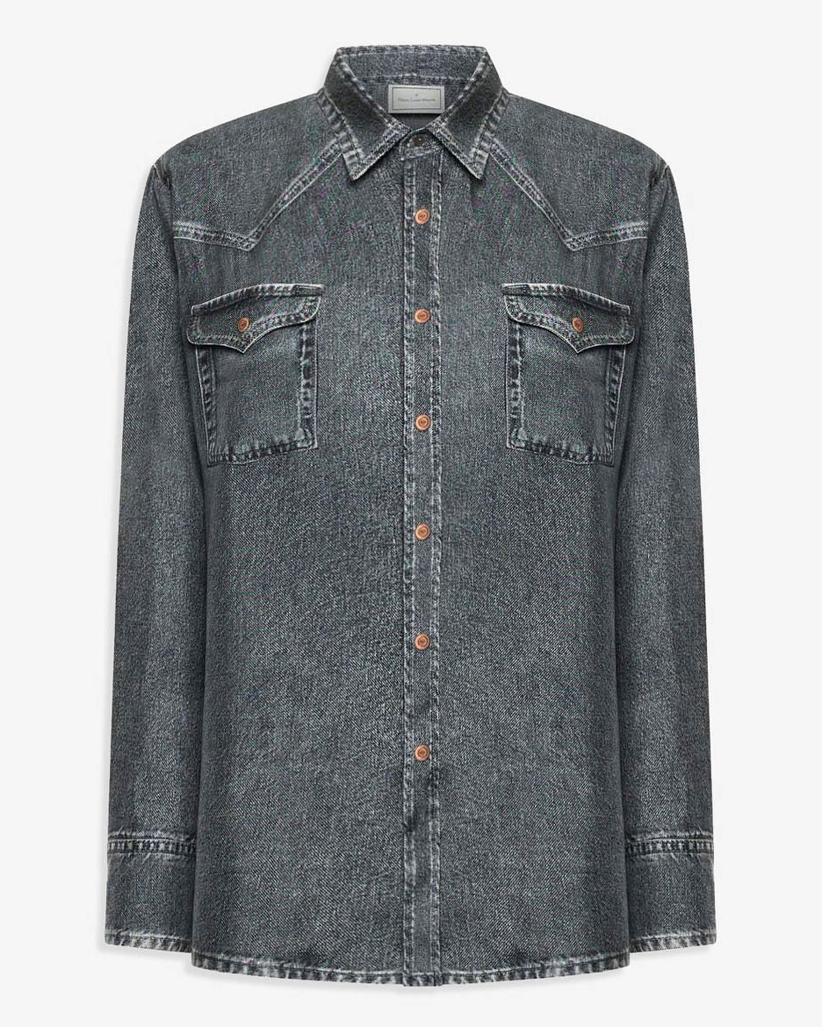 Denim Long Sleeve Shirt