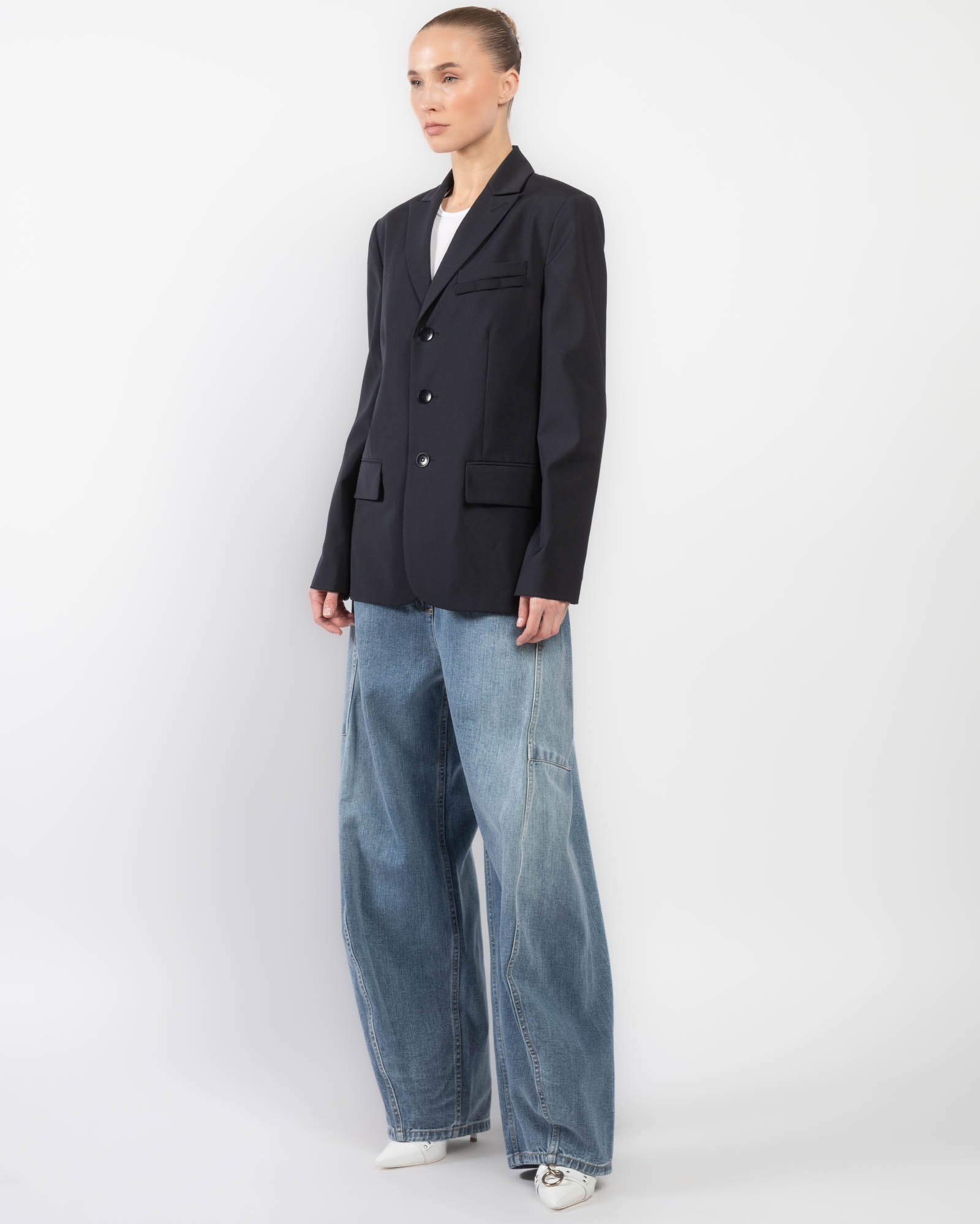 Tropical Wool Dennis Blazer