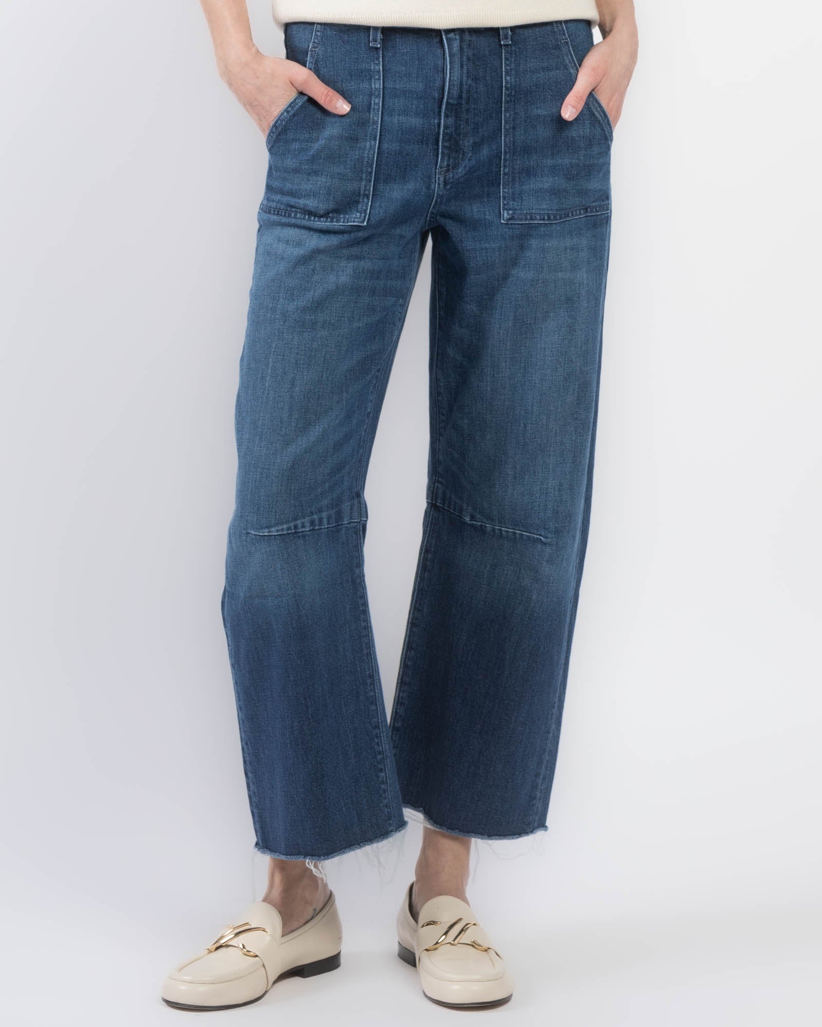Utility Soft Barrel Jeans
