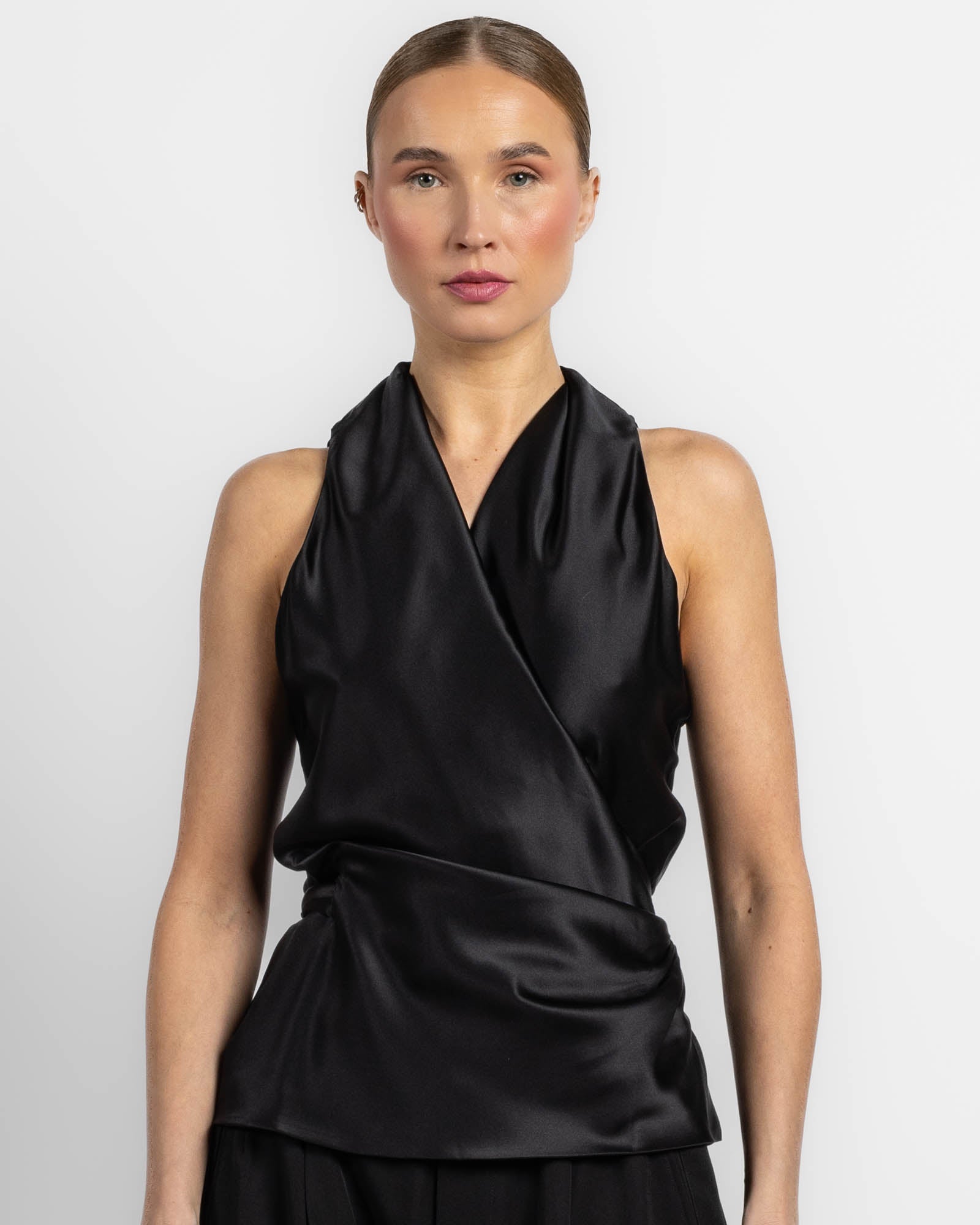 PETER COHEN Wrap Vest Top