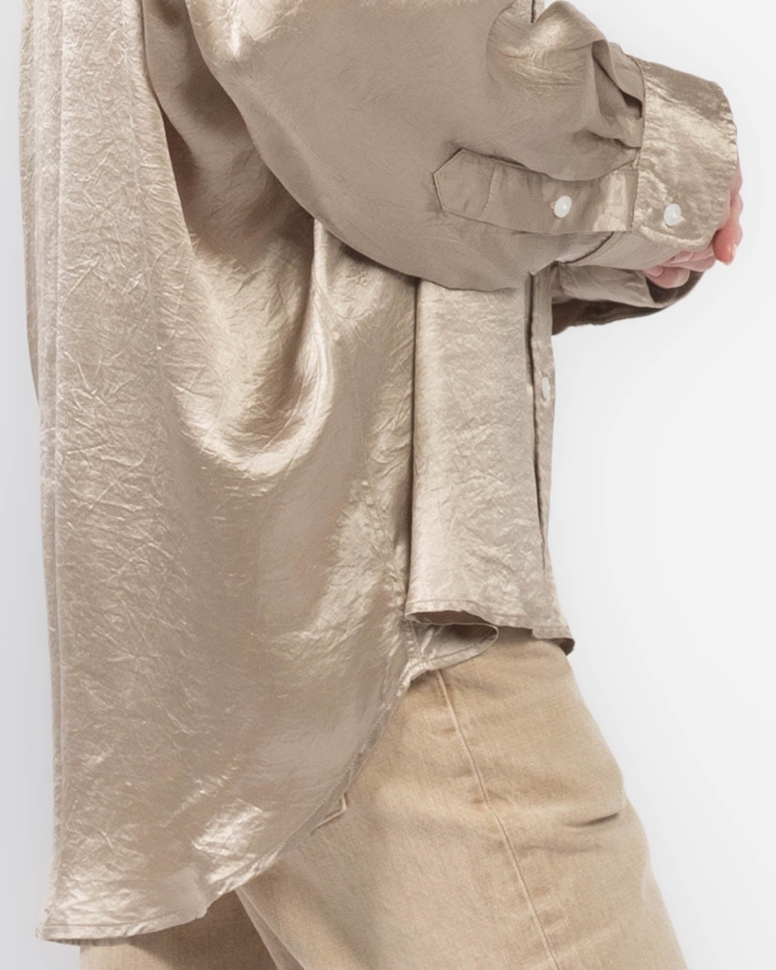 Drop Neck Shirt With Strap