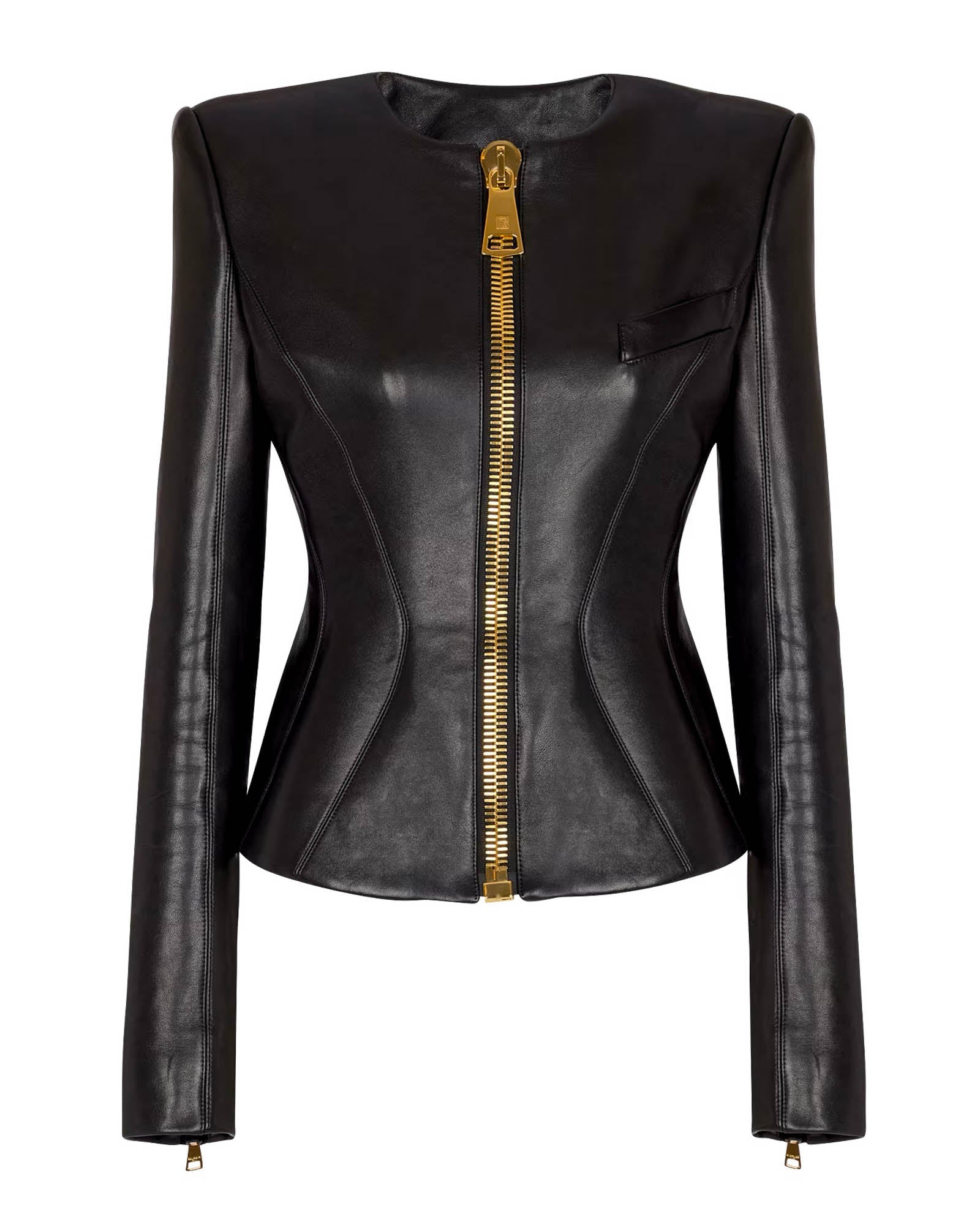 Zipped Basque Jacket