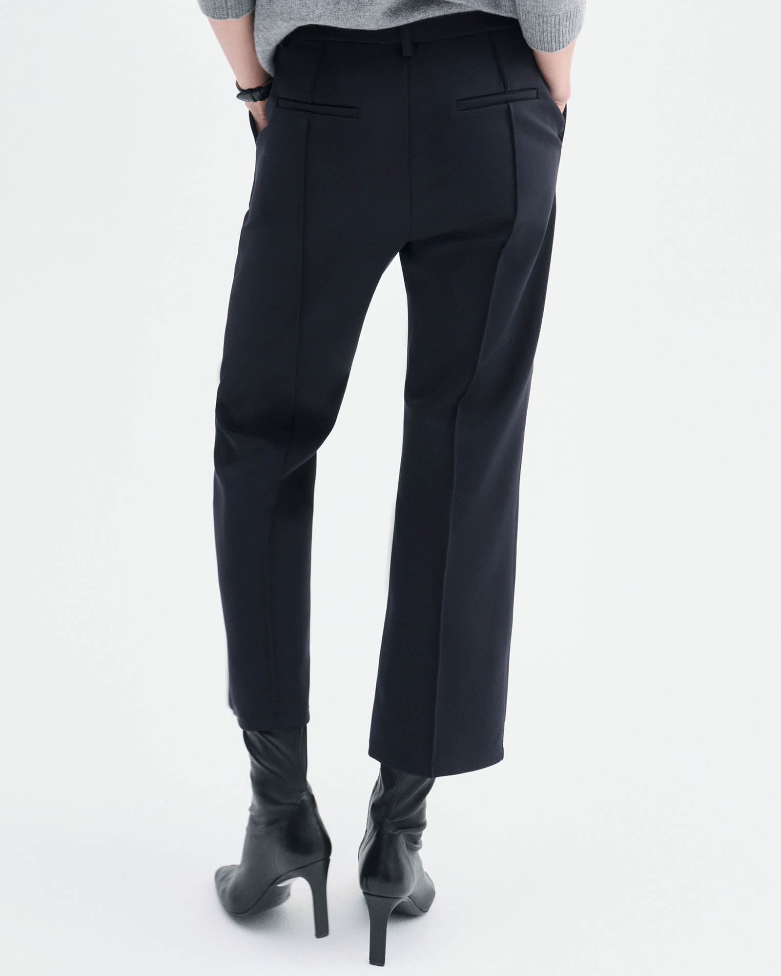 Cropped Flared Pants