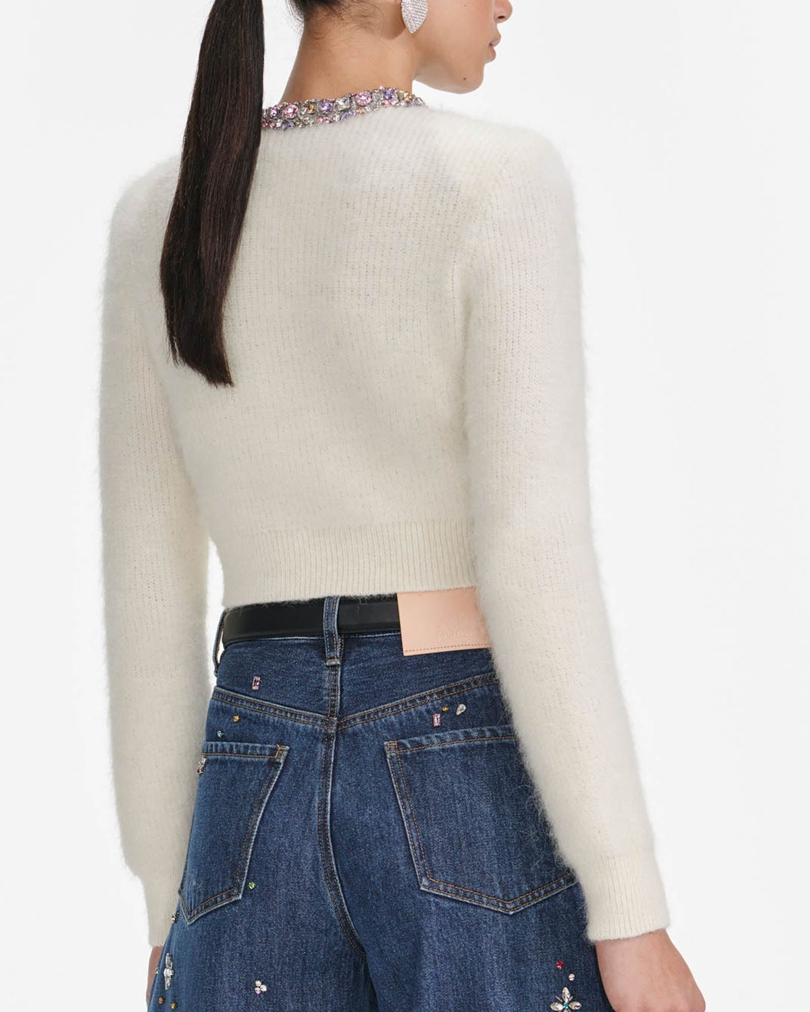 Cardigan à bordures