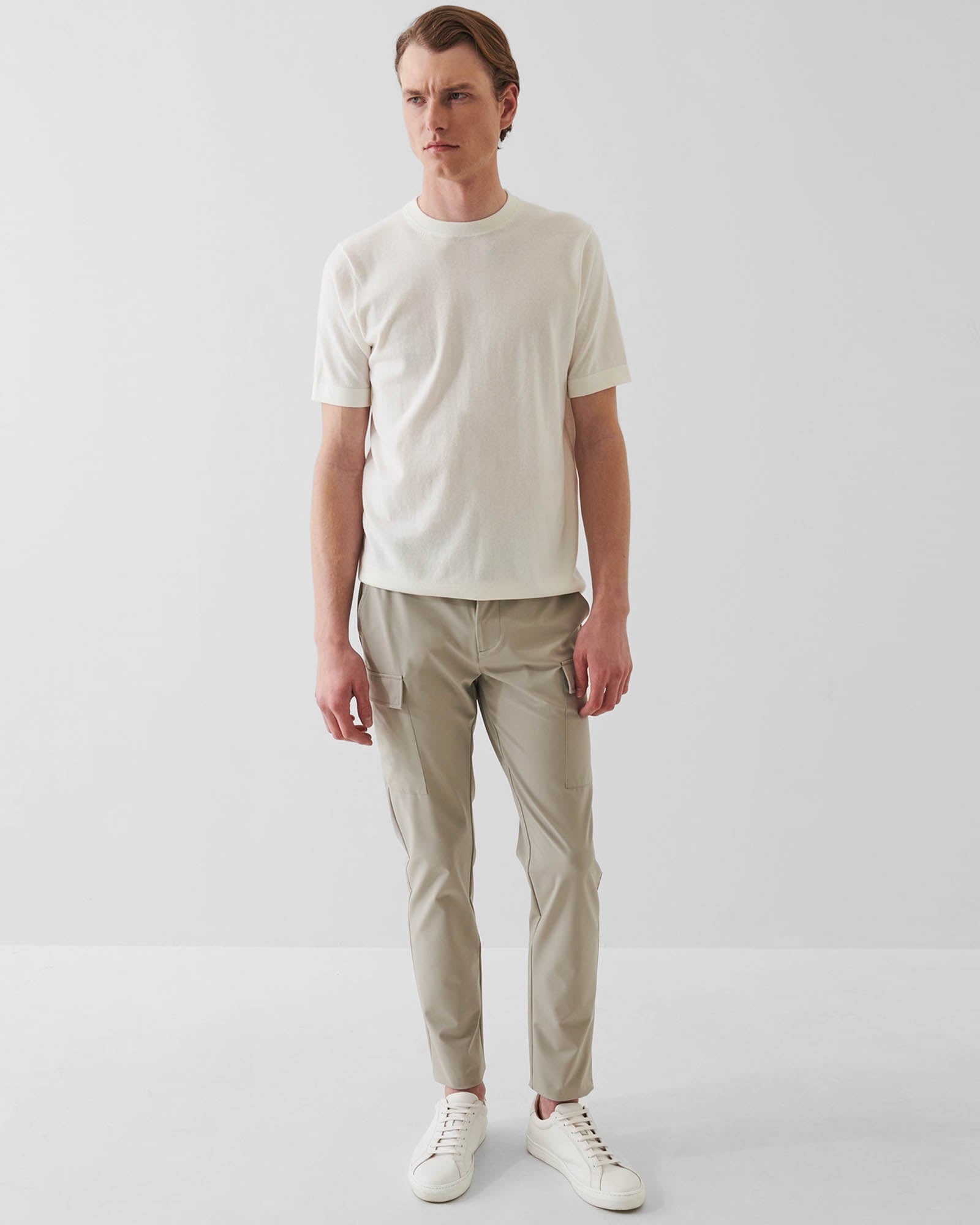 Nylon Stretch Cargo Pants