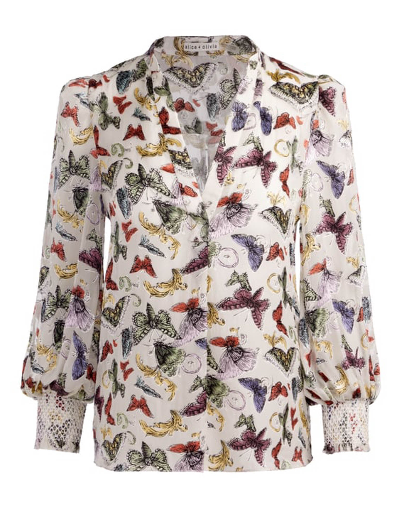 Sheila Smocked Henley Top