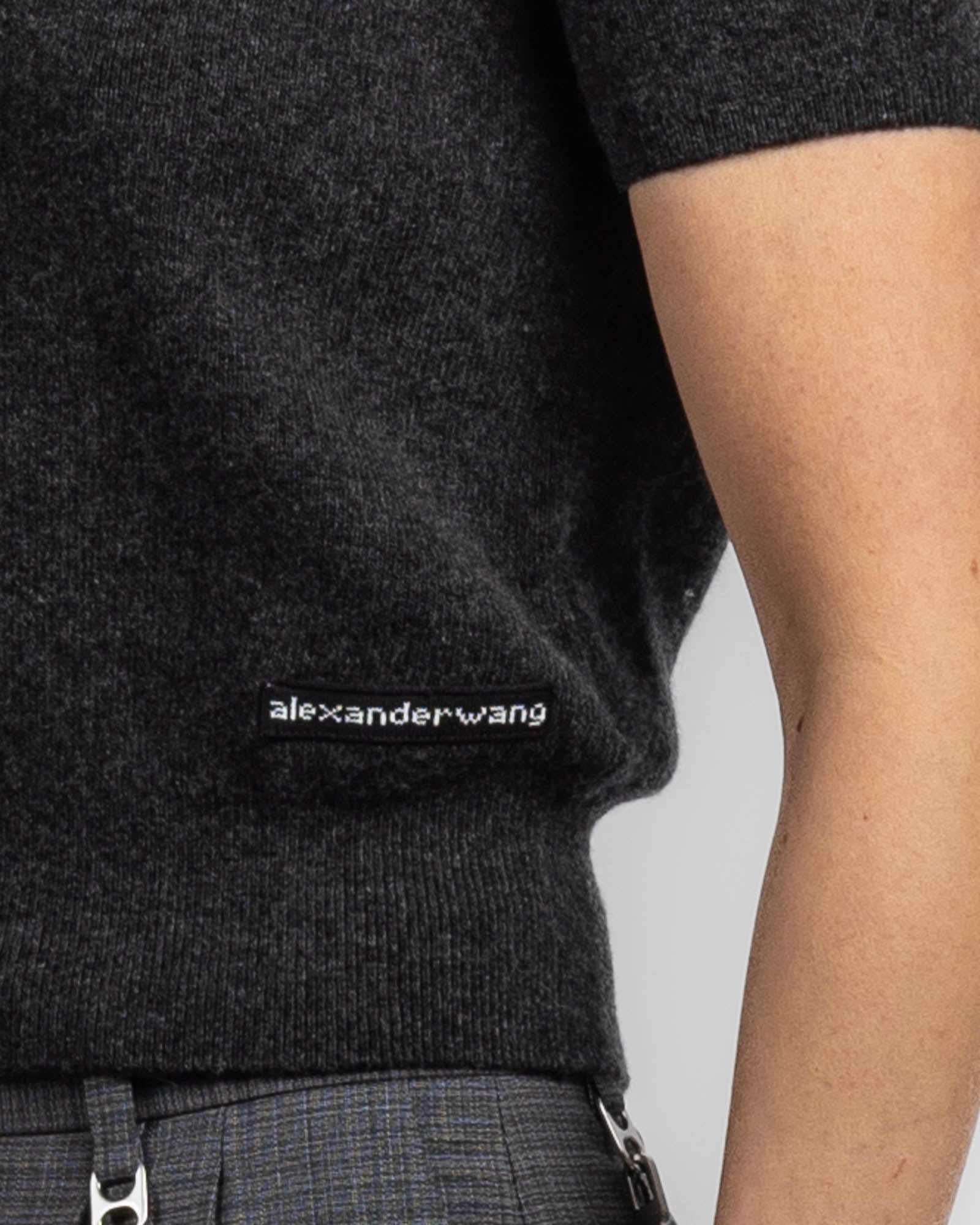 Short Sleeve Polo Cardigan