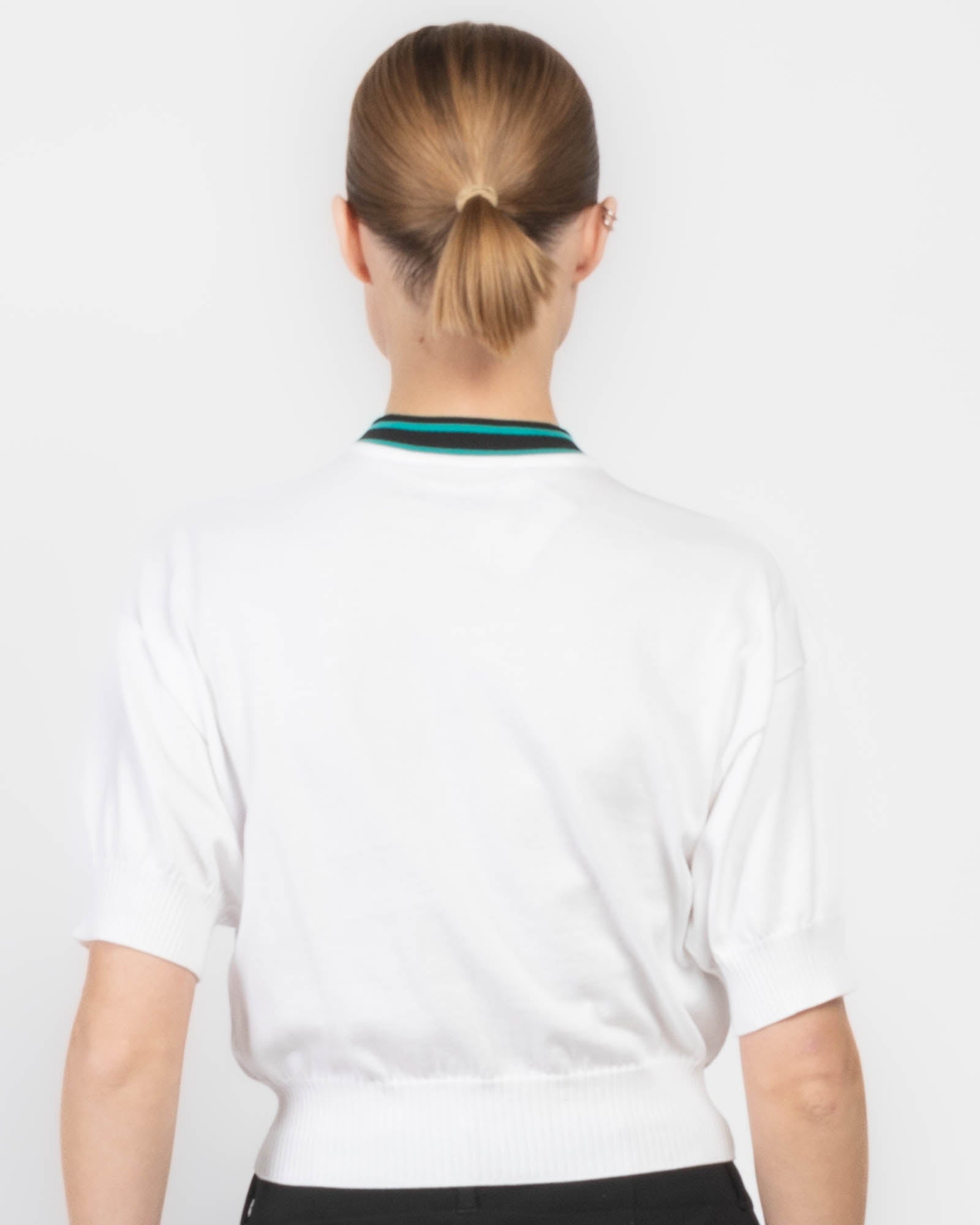 Short Sleeve Knit Top