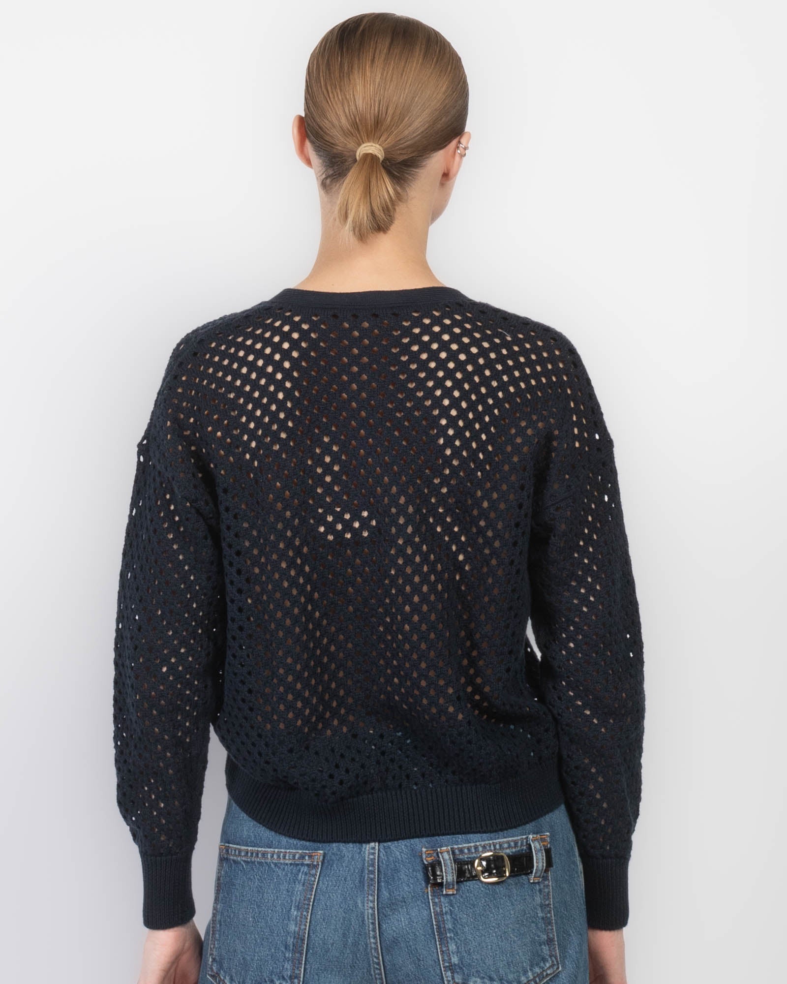 Mesh Cardigan