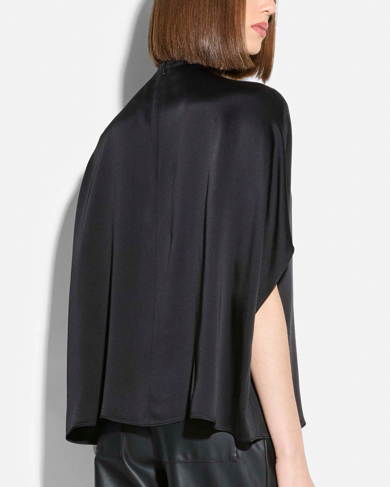 Satin Cape Tee